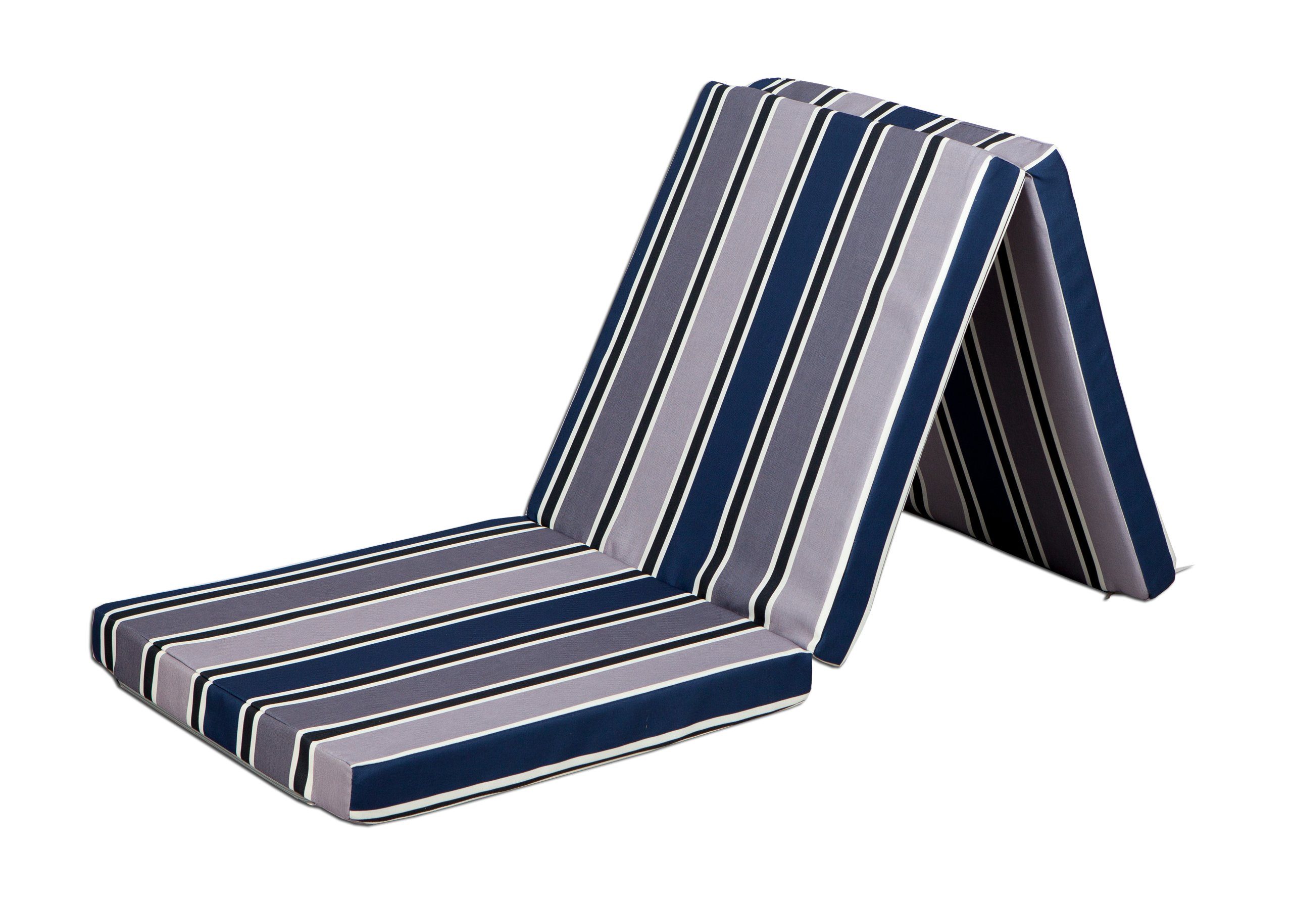 Klappmatratze Klappmatratze (Matratze 195x65x5+Tasche+Deko Kissen 55x30)