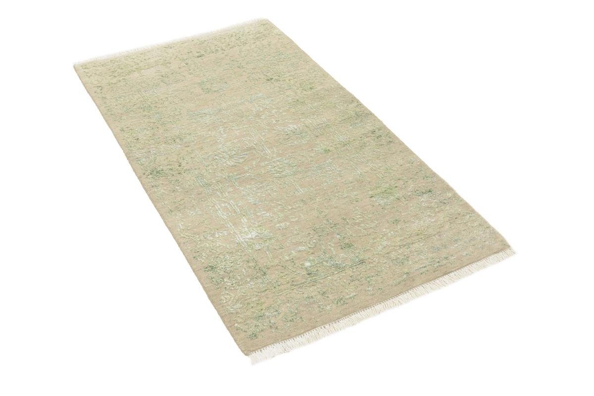 Orientteppich Sadraa 70x136 Handgeknüpfter Nain rechteckig, mm Höhe: Moderner Designteppich, 10 / Trading, Orientteppich