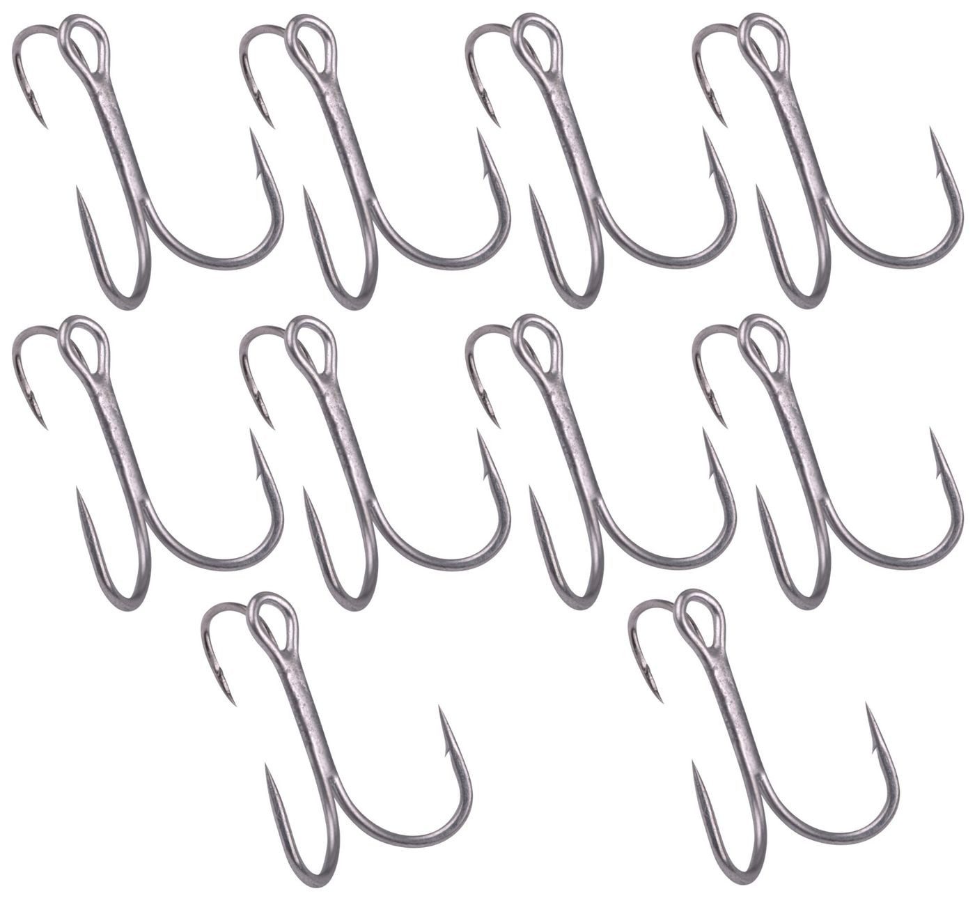 Twinex-Haken Gamakatsu Hook Treble Twinex - 10 Zwillingshaken für Stinger