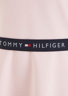 Tommy Hilfiger Jerseykleid ESSENTIAL SKATER DRESS mit Markenlabel am Bund
