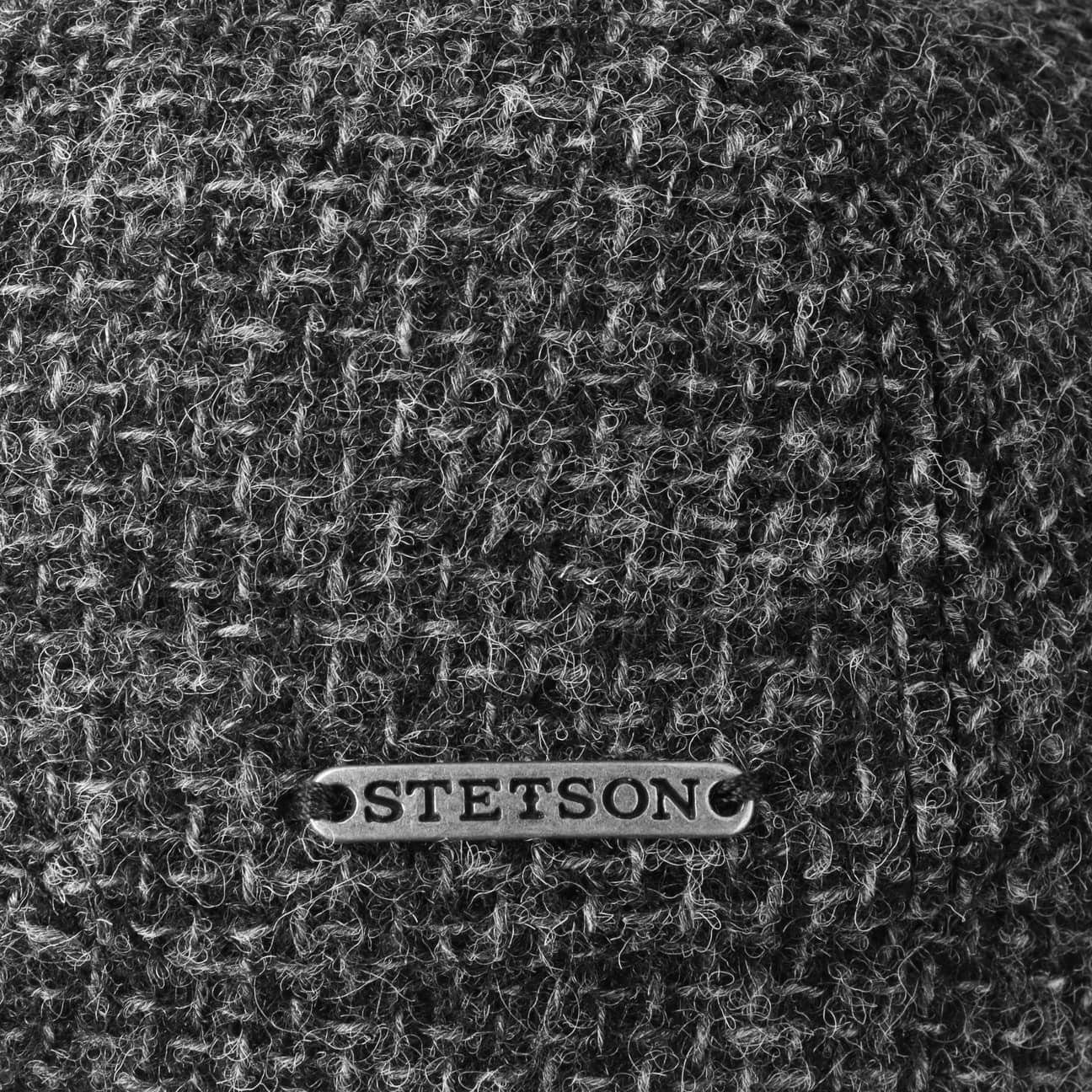 Stetson Flat Cap Made EU in Flatcap mit the (1-St) anthrazit Schirm