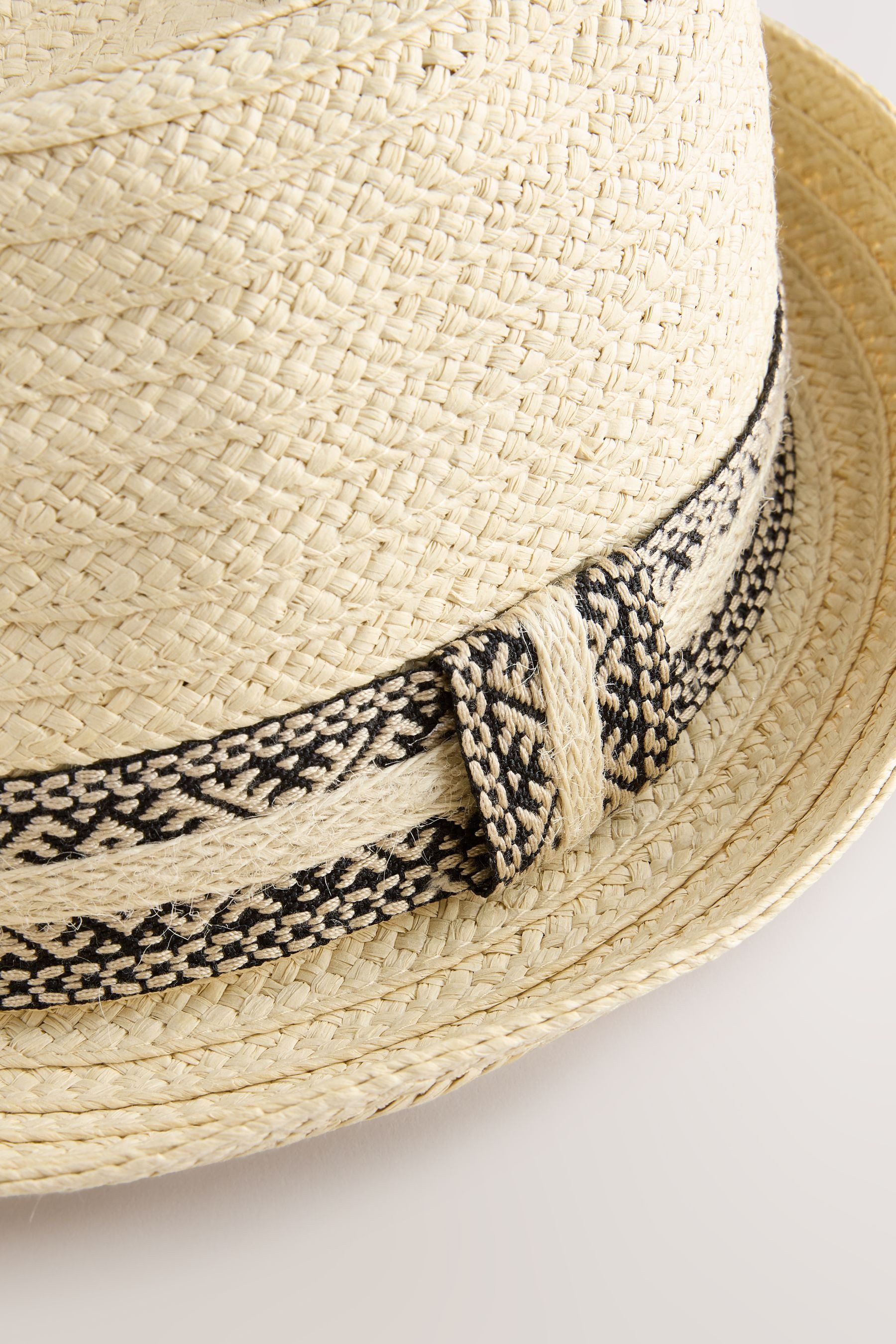 Next Trilby Trilby-Strohhut mit Ikat-Band (1-St) günstig online kaufen