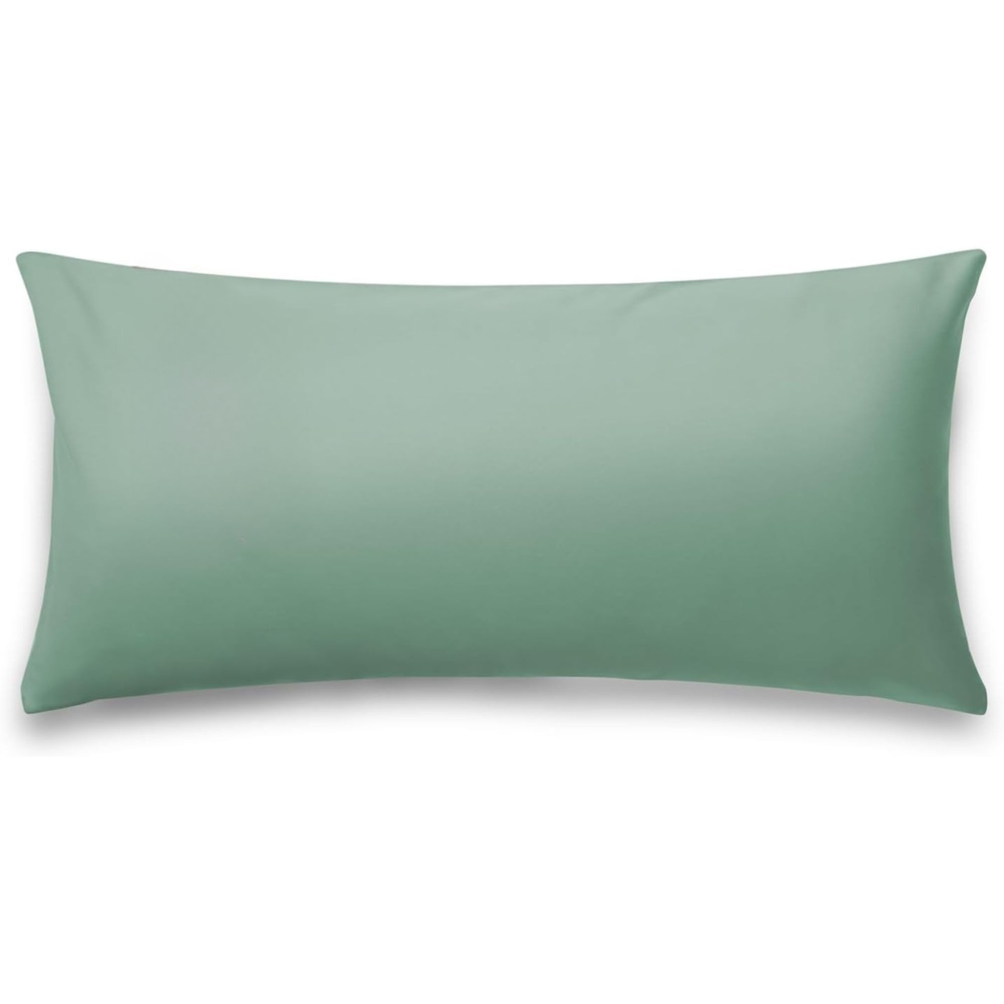 Blumtal Kissenbezüge Premium Mako Satin Kissenbezug, superweich aus 100% Baumwolle, (2 Stück), OEKO-TEX zertifiziert – Glanzoptik & farblich passender Reißverschluss