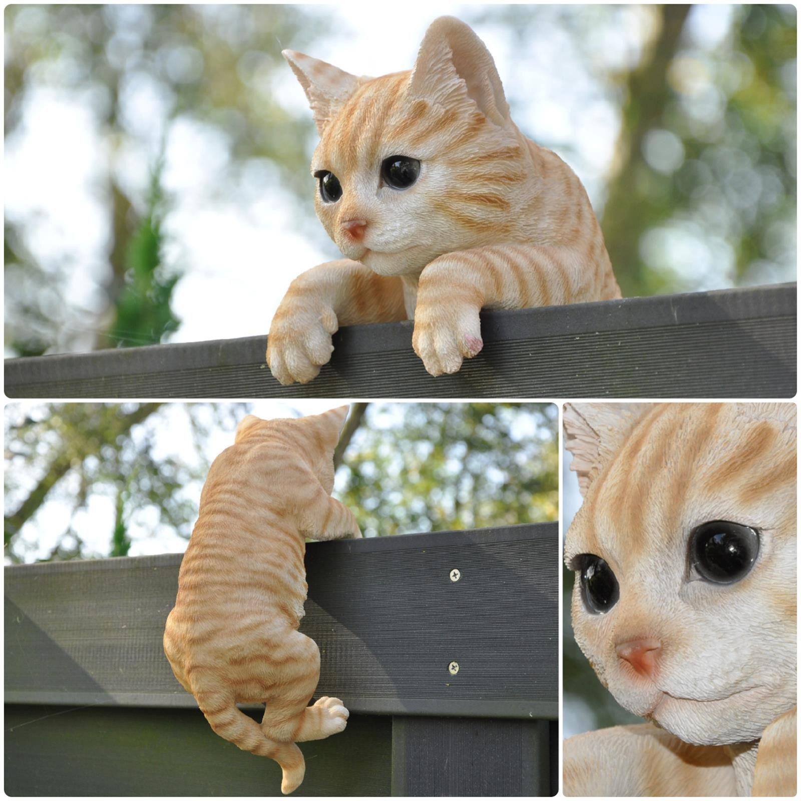 dazikemo Gartenfigur Gartenfigur Dekofigur Katze für günstig online kaufen