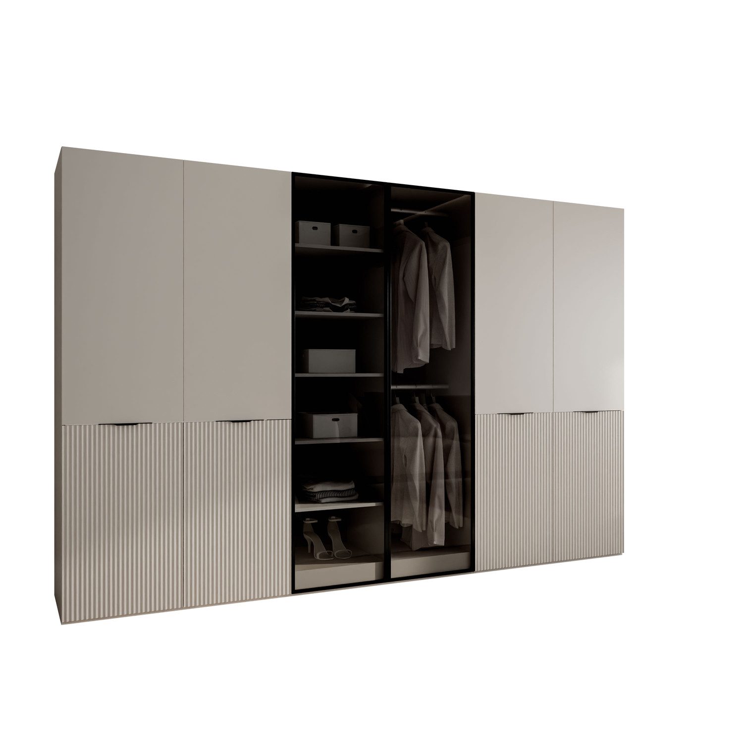 Lookway Kleiderschrank SANDBOX KASCHMIR 300 303x49x200 cm