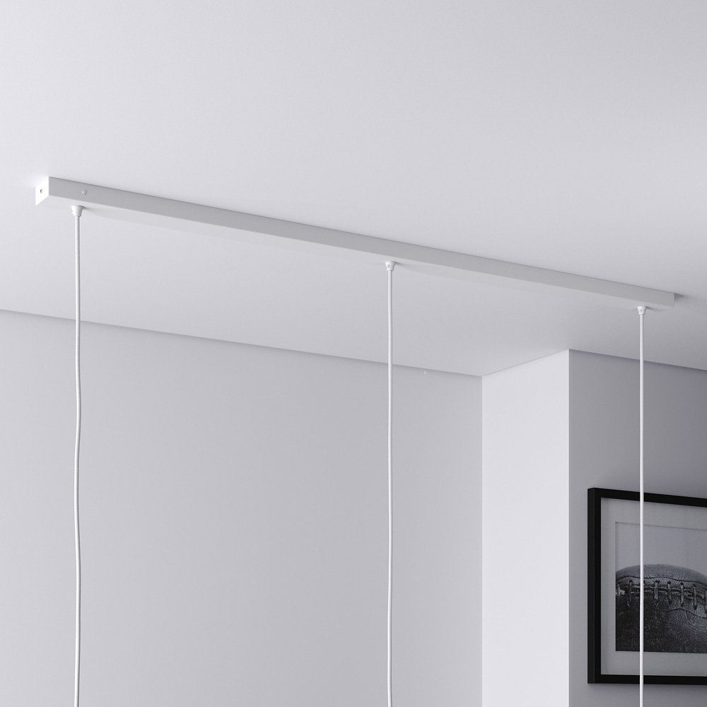 Lightstock Deckenleuchte Baldachin für Lampe, 110cm (H 2.5 x B 5 cm)