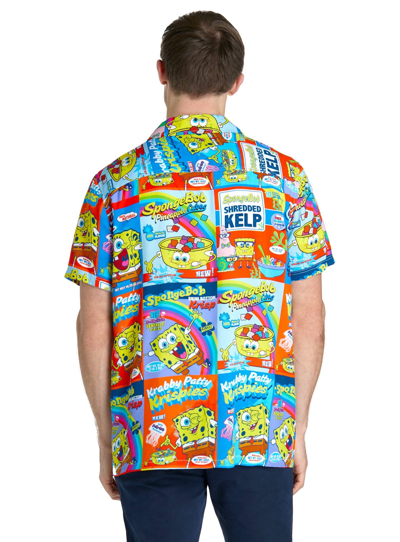 Opposuits T-Shirt Spongebob Breakfast Sommerhemd Hawaiihemd günstig online kaufen