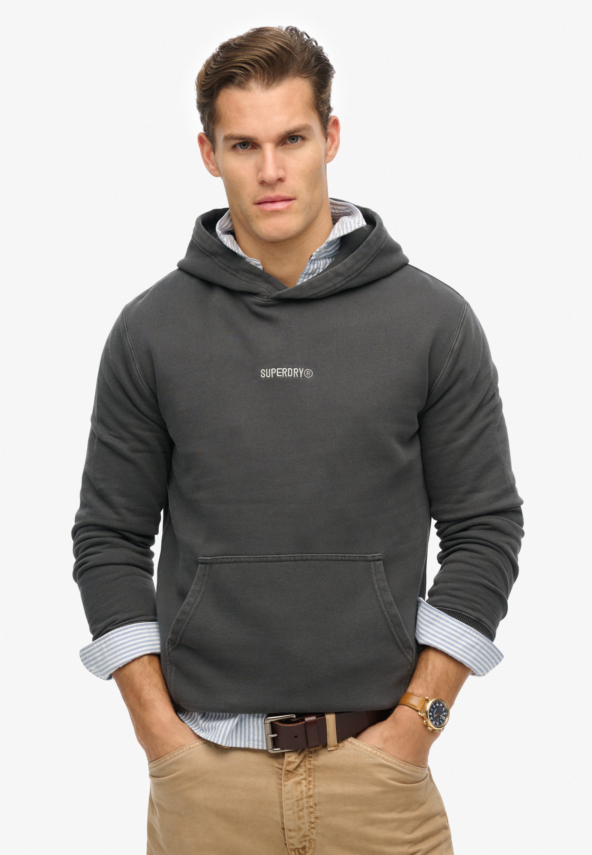 Superdry Kapuzensweatshirt MICRO LOGO HOOD günstig online kaufen
