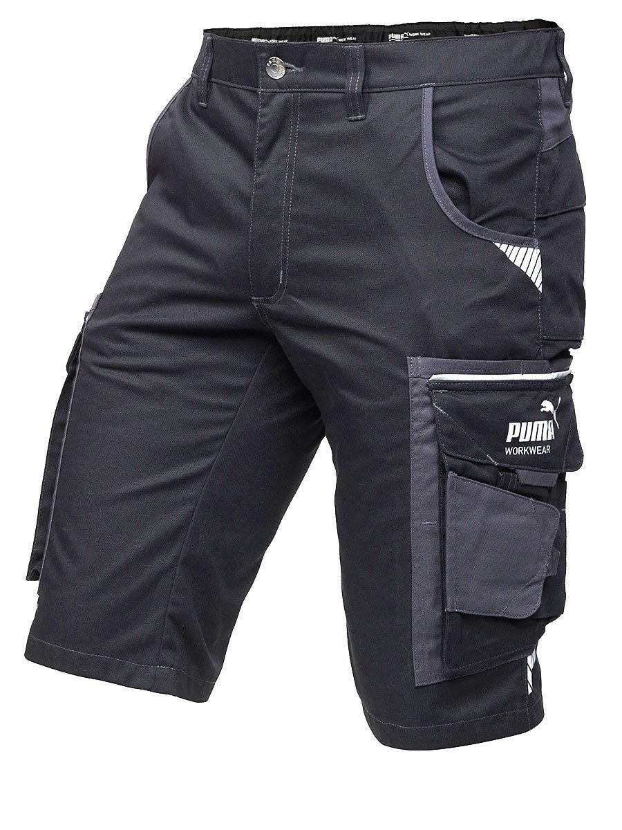 PUMA Workwear Arbeitsshorts PRECISION X mit vielen Taschen und Reflektoren für Herren
