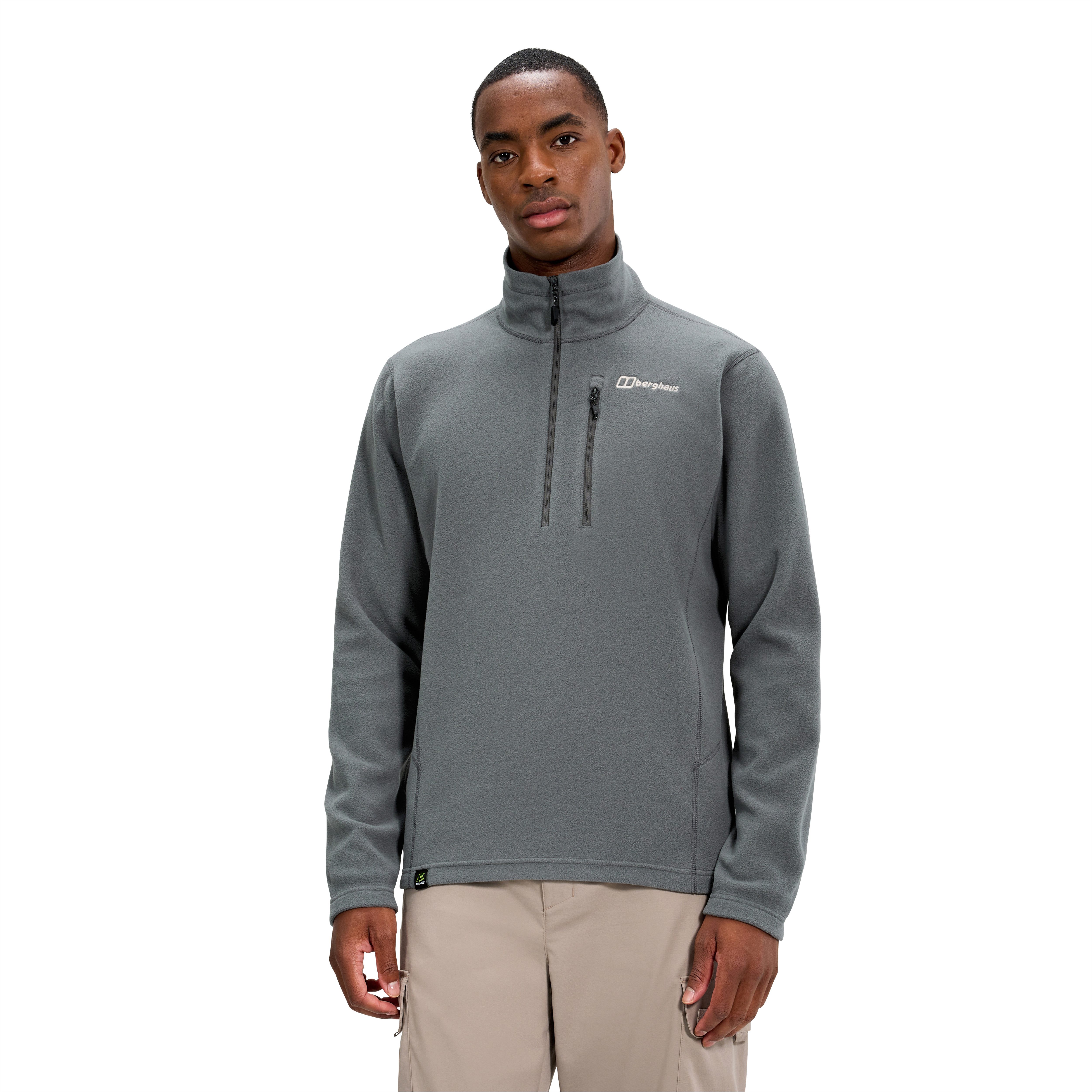 Berghaus Strickfleece-Pullover aus Polyester, mit Half-Zip, aus Polartec® Classic Microfleece