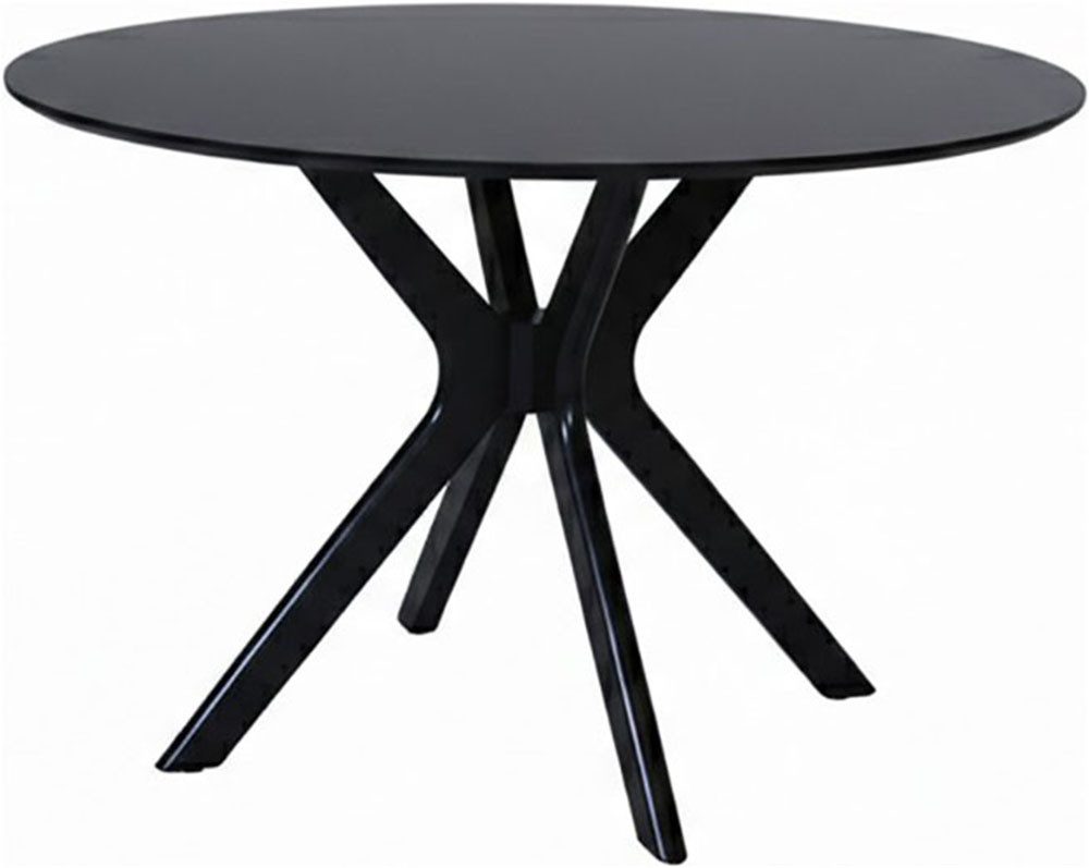 Jahnke Esstisch DINE ROX, Esstisch, rund, Massivholz, Skandi-Look, für bis zu 4 Personen, 115 cm