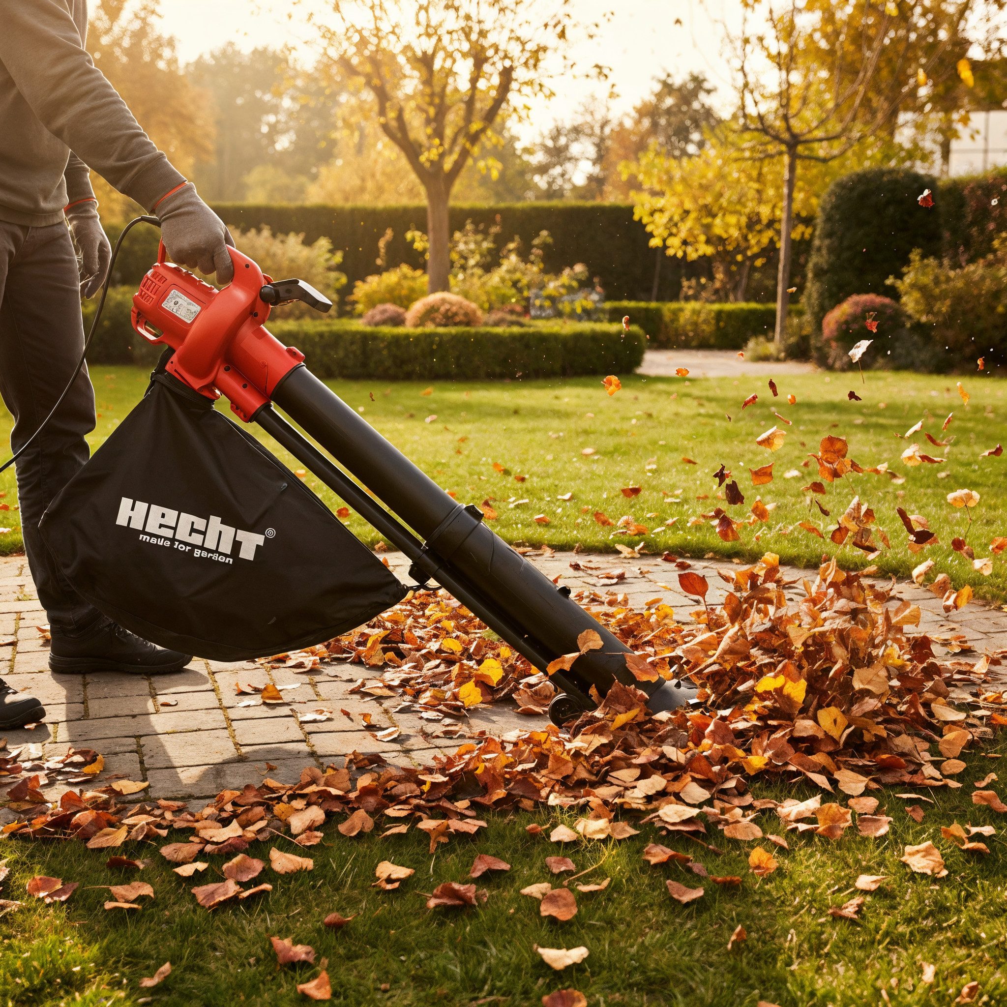 Hecht Elektro-Laubbläser 3in1 Laubbläser 3300W 45 Liter Fangkorb 3,2 kg, 10 günstig online kaufen