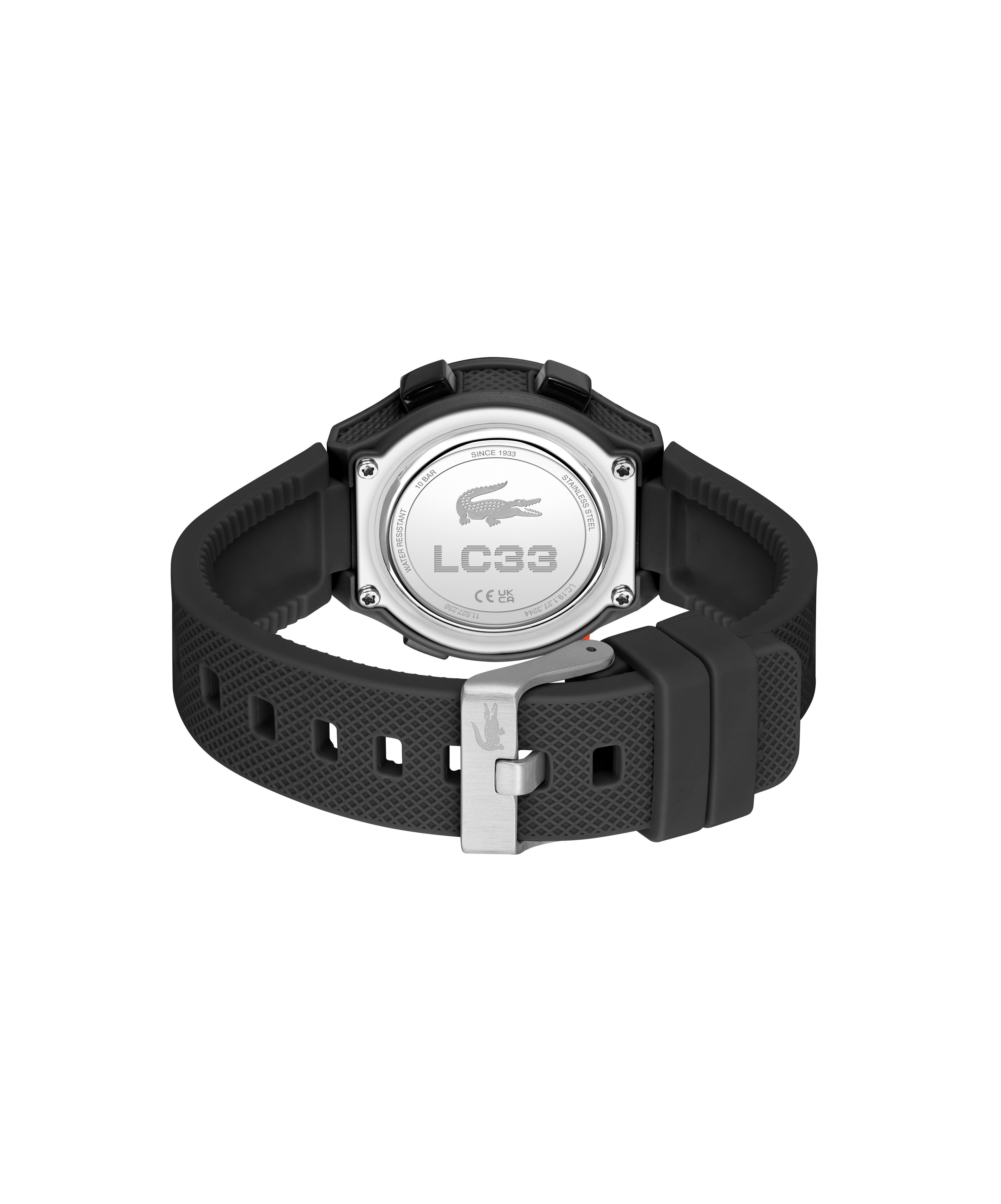 Lacoste Chronograph LC33 Kids 2030072, Quarzuhr, Armbanduhr, Silikonarmband, analog, digital