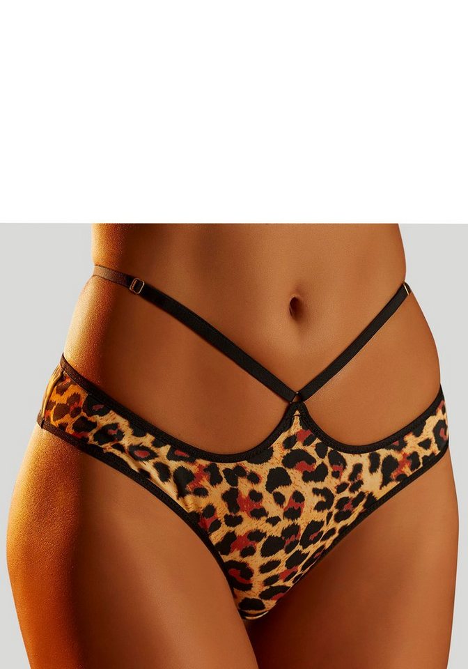 petite fleur gold Panty mit aufregender Schnürung am Bund