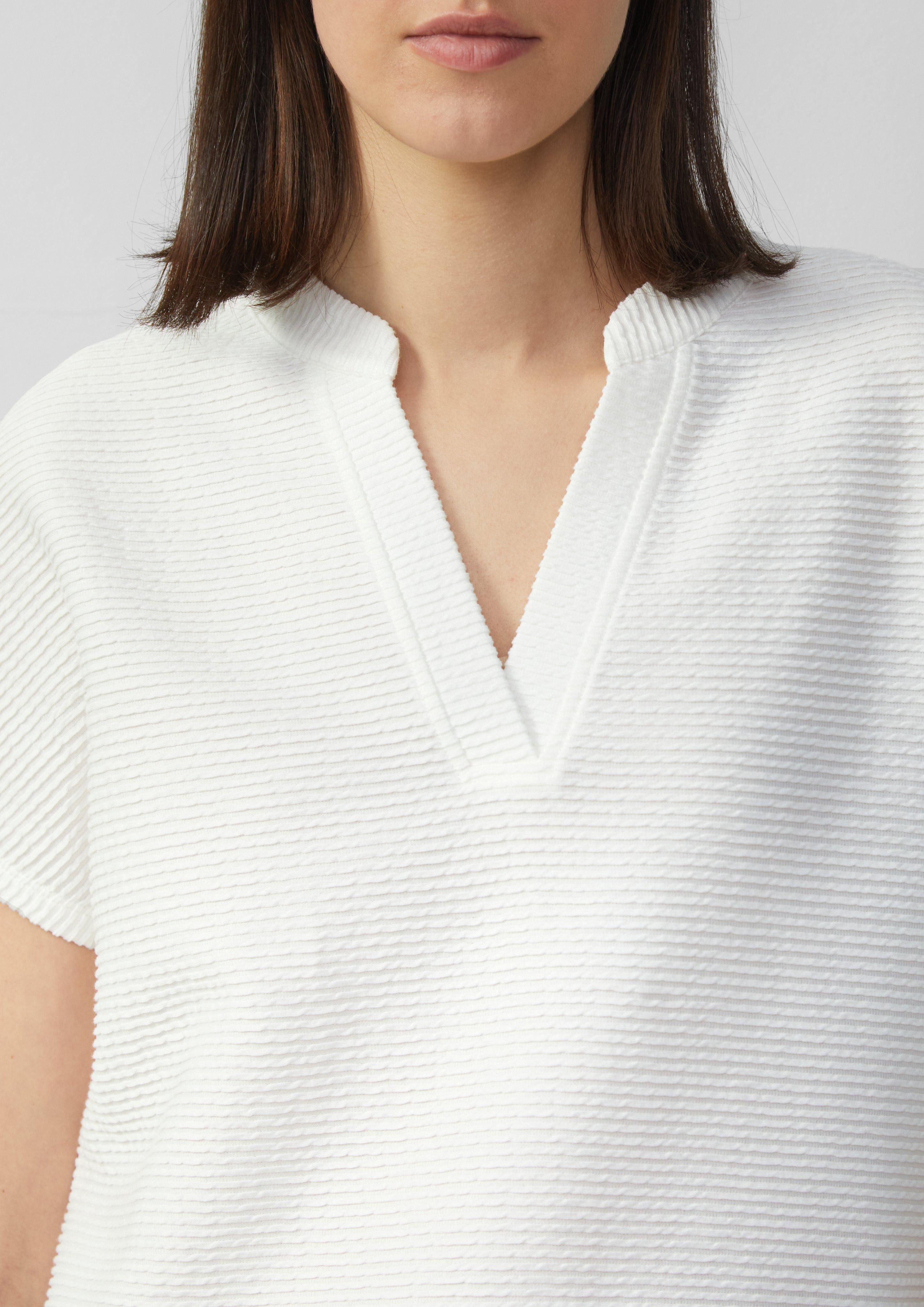 s.Oliver Shirttop Weiches T-Shirt im Relaxed günstig online kaufen