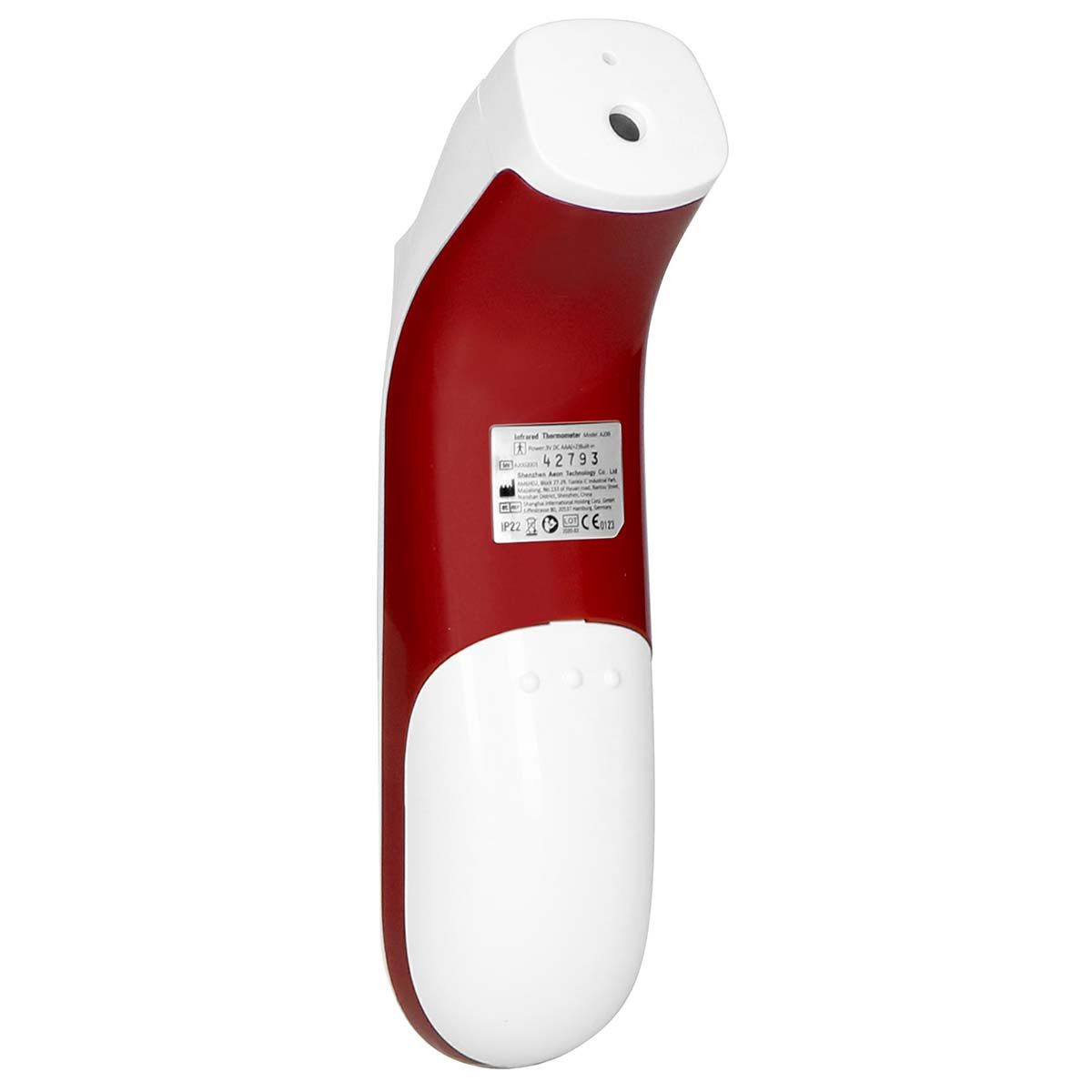Fysic Fieberthermometer FT38, 1-tlg., Infrarot-Technologie, Fieberwarnung, Speicherung von 25 Messwerten