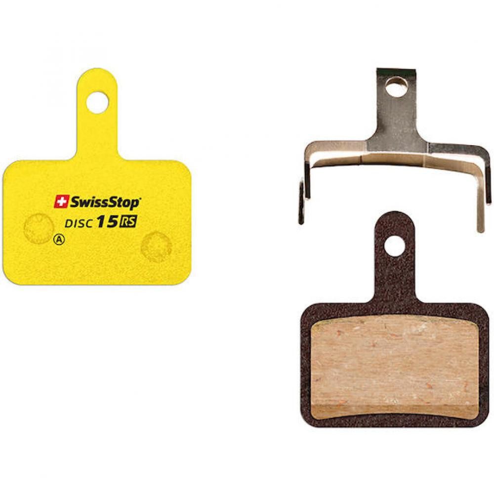 SwissStop Bremsbelag SwissStop Disc 15 RS Scheibenbremsbeläge 15 gelb - leise Bremskraft fü