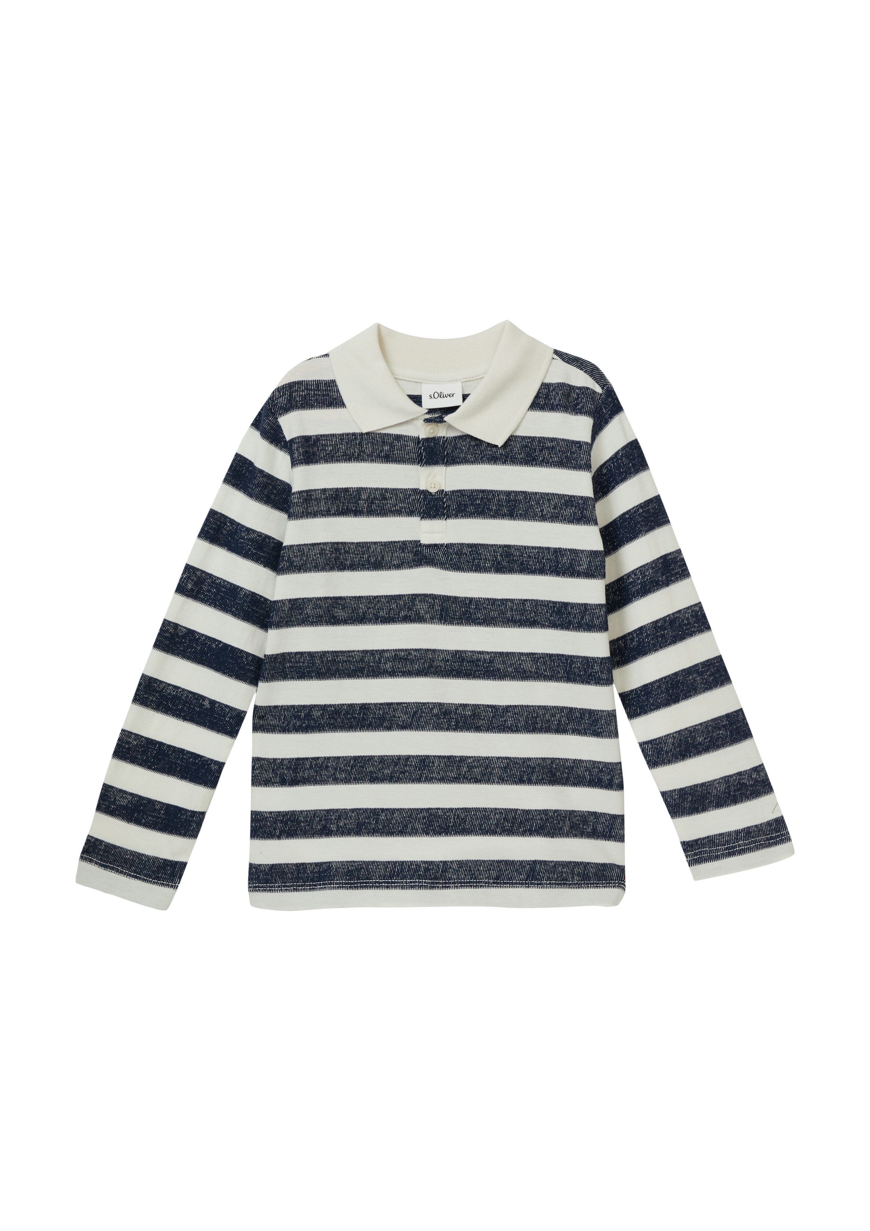 s.Oliver Junior Poloshirt in Streifen-Optik
