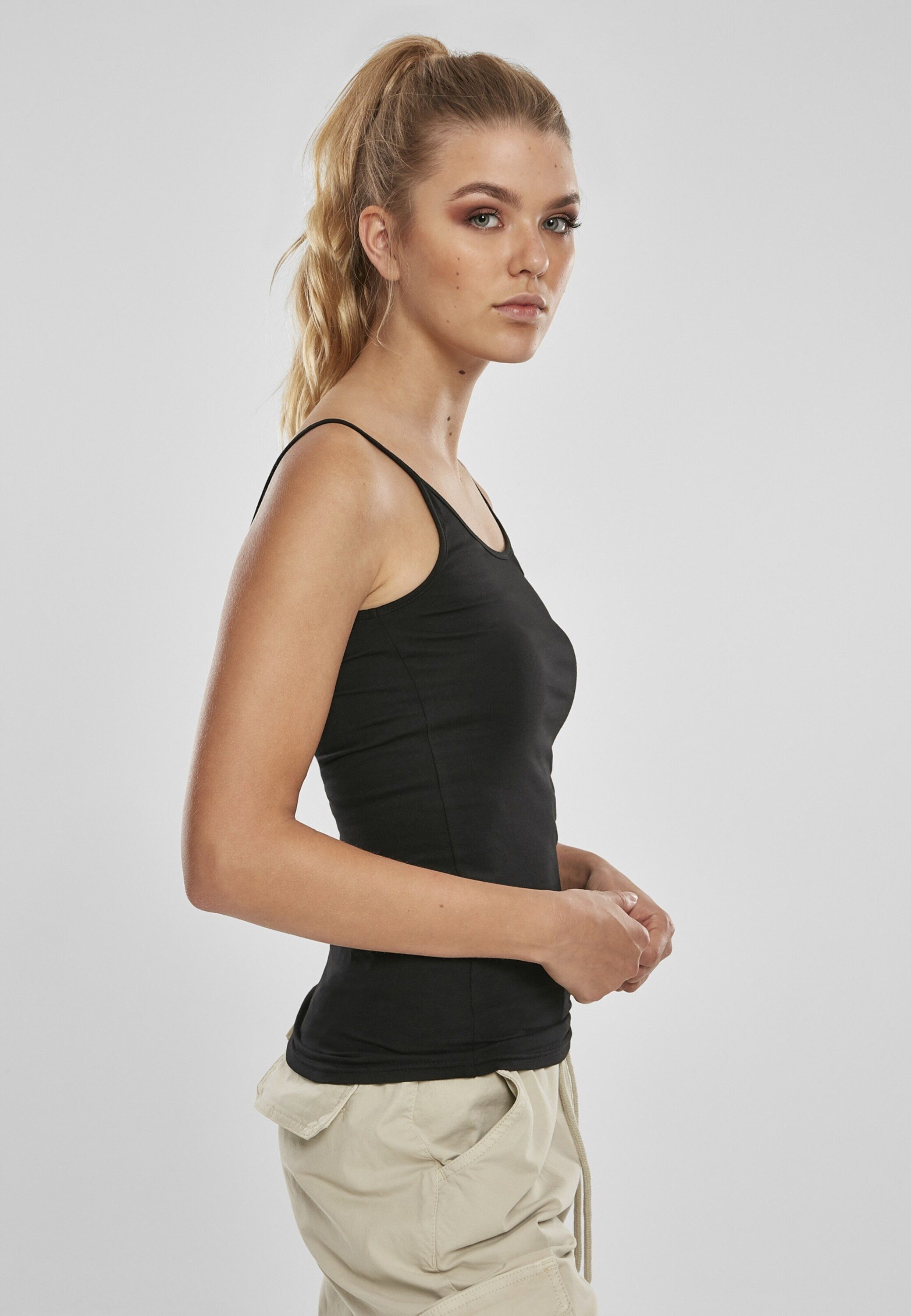 URBAN CLASSICS Shirttop (2-tlg) Plain/ohne Details