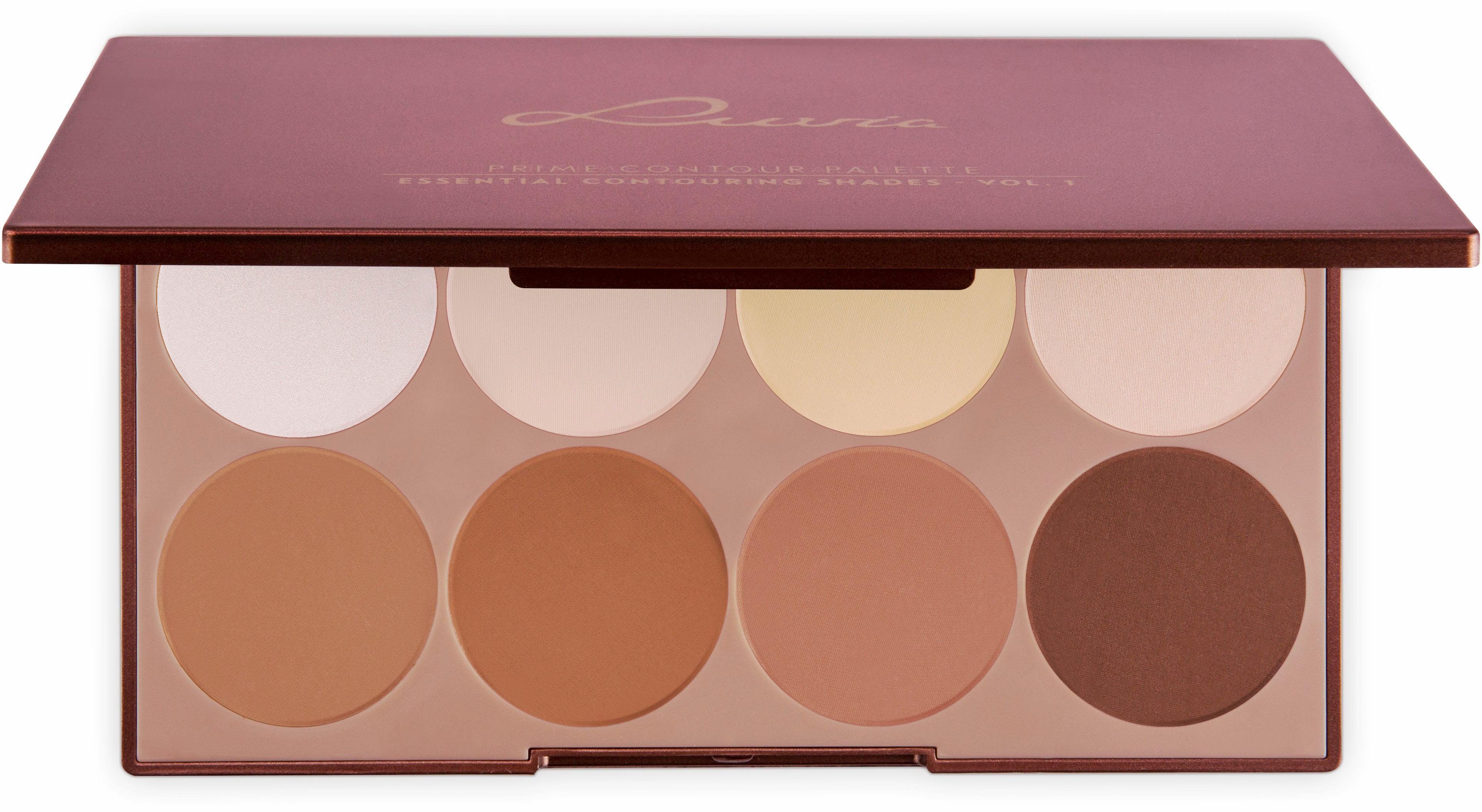 Luvia Cosmetics Contouring-Palette Essential Contouring Shades Vol. 1, 8-tlg., 8 Кольора(ів)