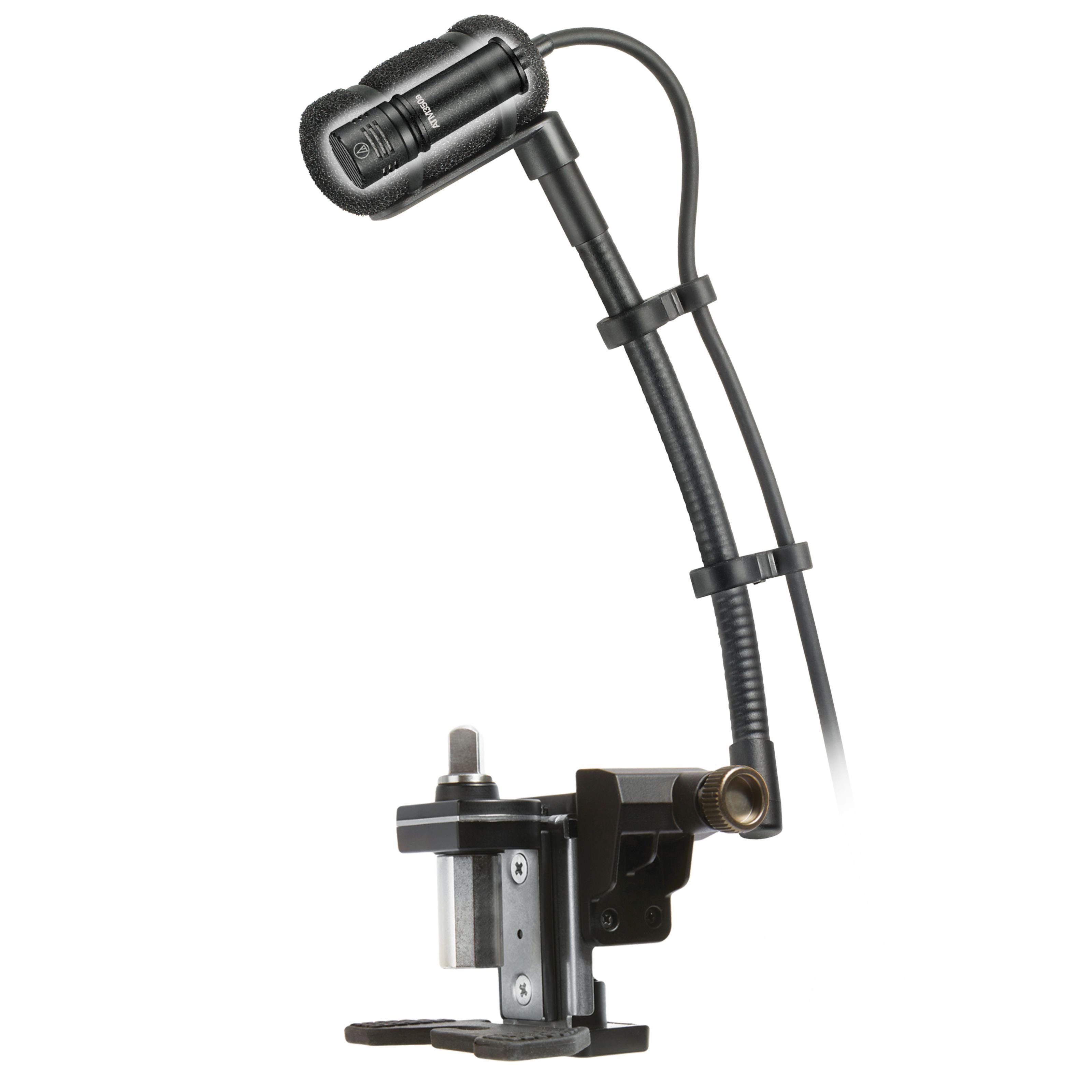 audio-technica Mikrofon (ATM350D Drum Mounting Cardioid Condenser), ATM350D Drum Mounting Cardioid Condenser - Instrumentenmikrofon