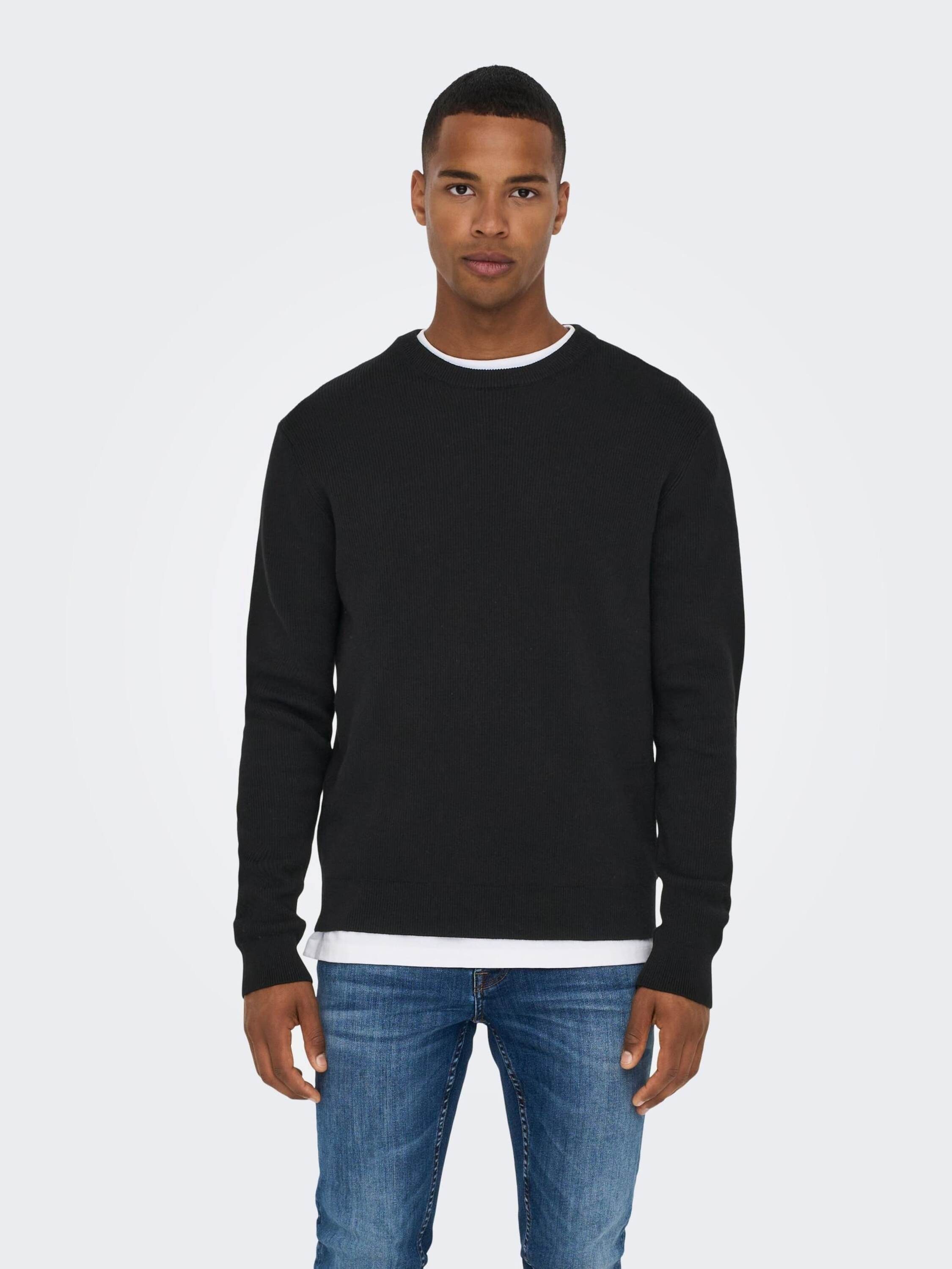 ONLY & SONS Rundhalspullover Phill (1-tlg)