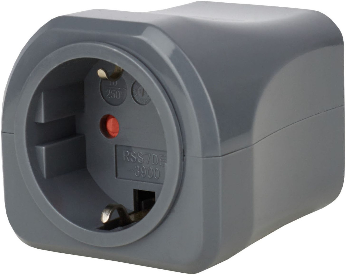 Brennenstuhl Weltreise-Set mit 10 A Sicherung Reiseadapter Typ EF (Konturenstecker) zu Typ EF (Konturenstecker), Typ G (Großbritannien), Typ L (Italien) – Bild 4 von 5