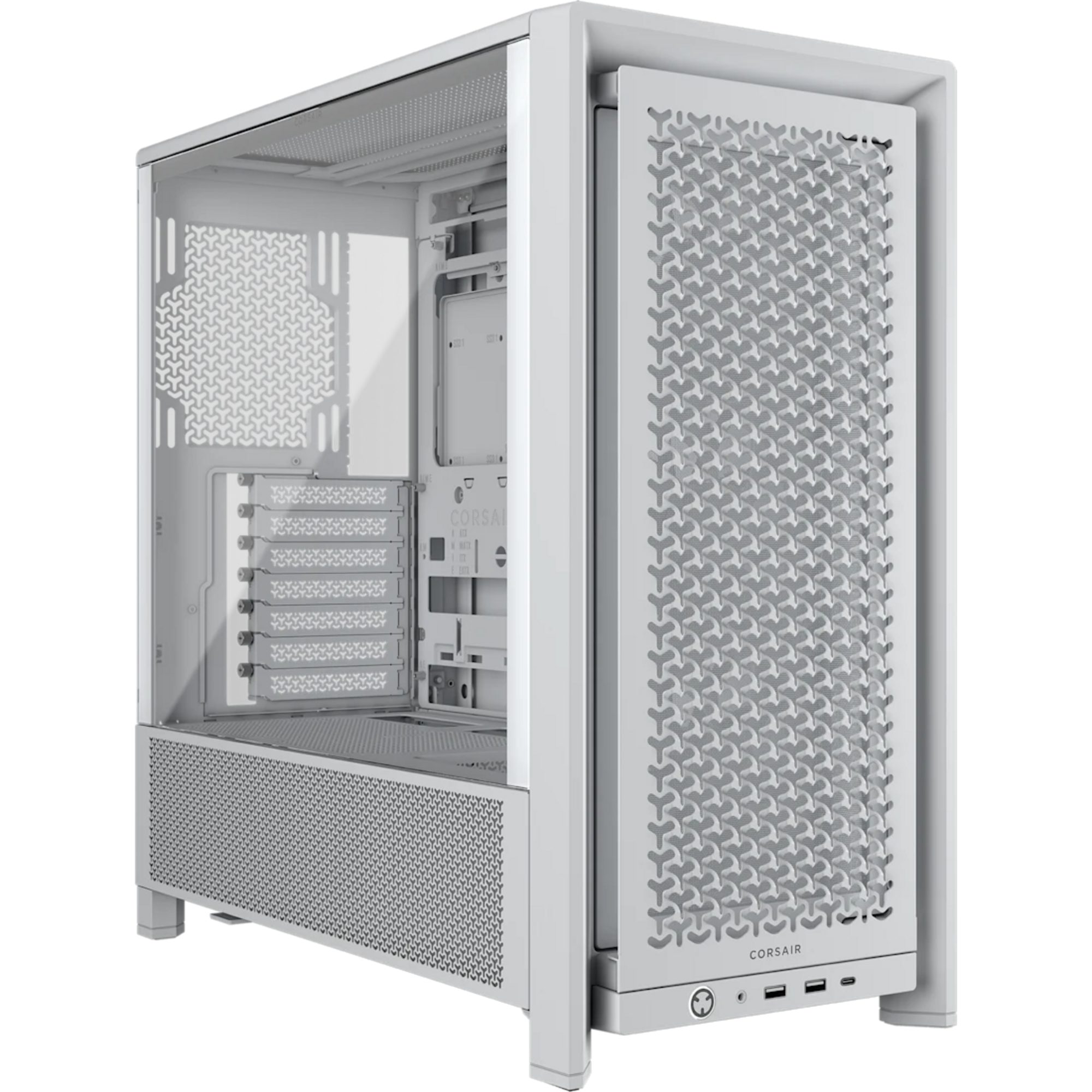 Corsair PC-Gehäuse Corsair FRAME 4000D RS, Tower-Gehäuse, (Tempered Glass)