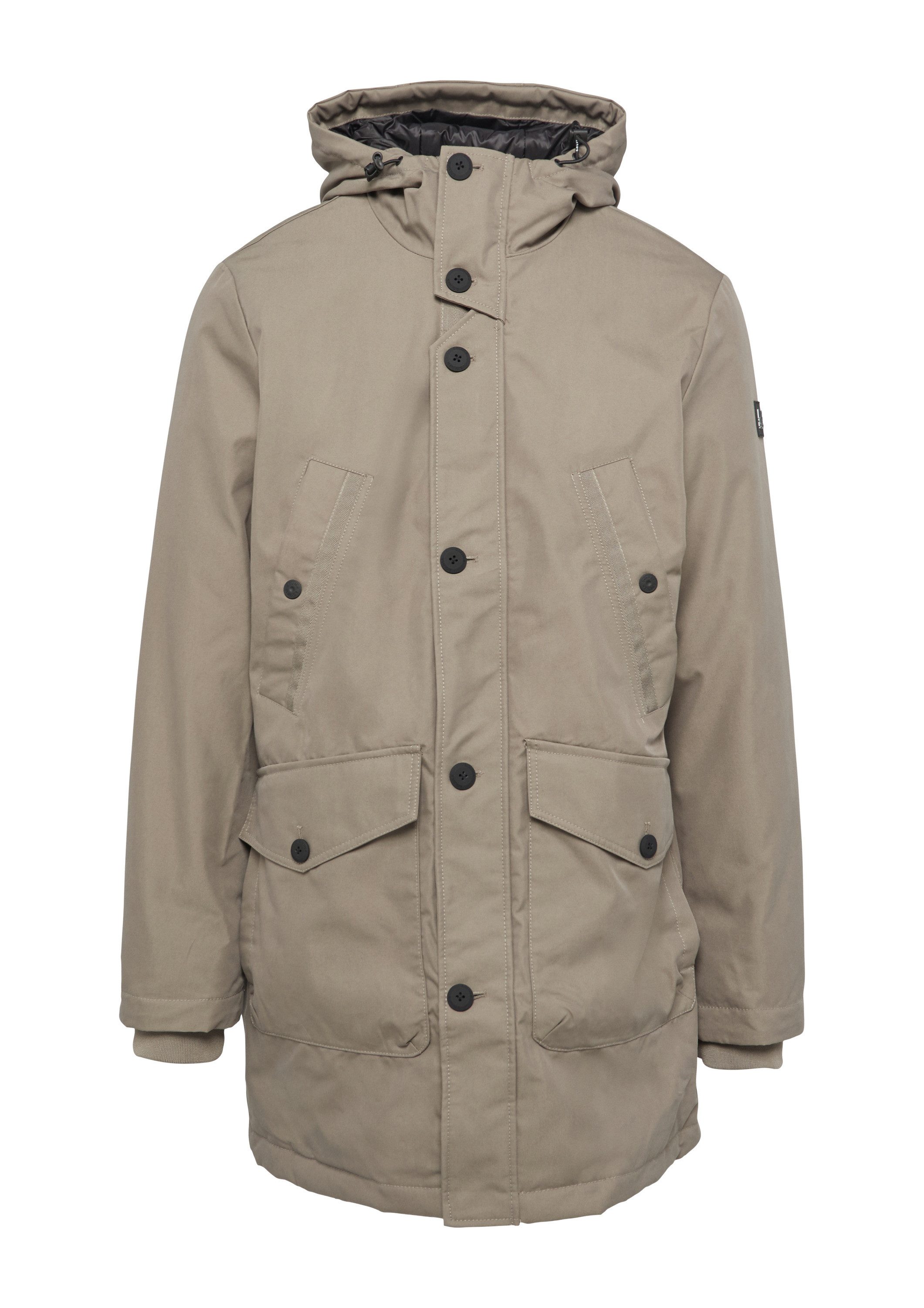 s.Oliver Winterjacke Outdoor-Jacke Parka mit Kapuze