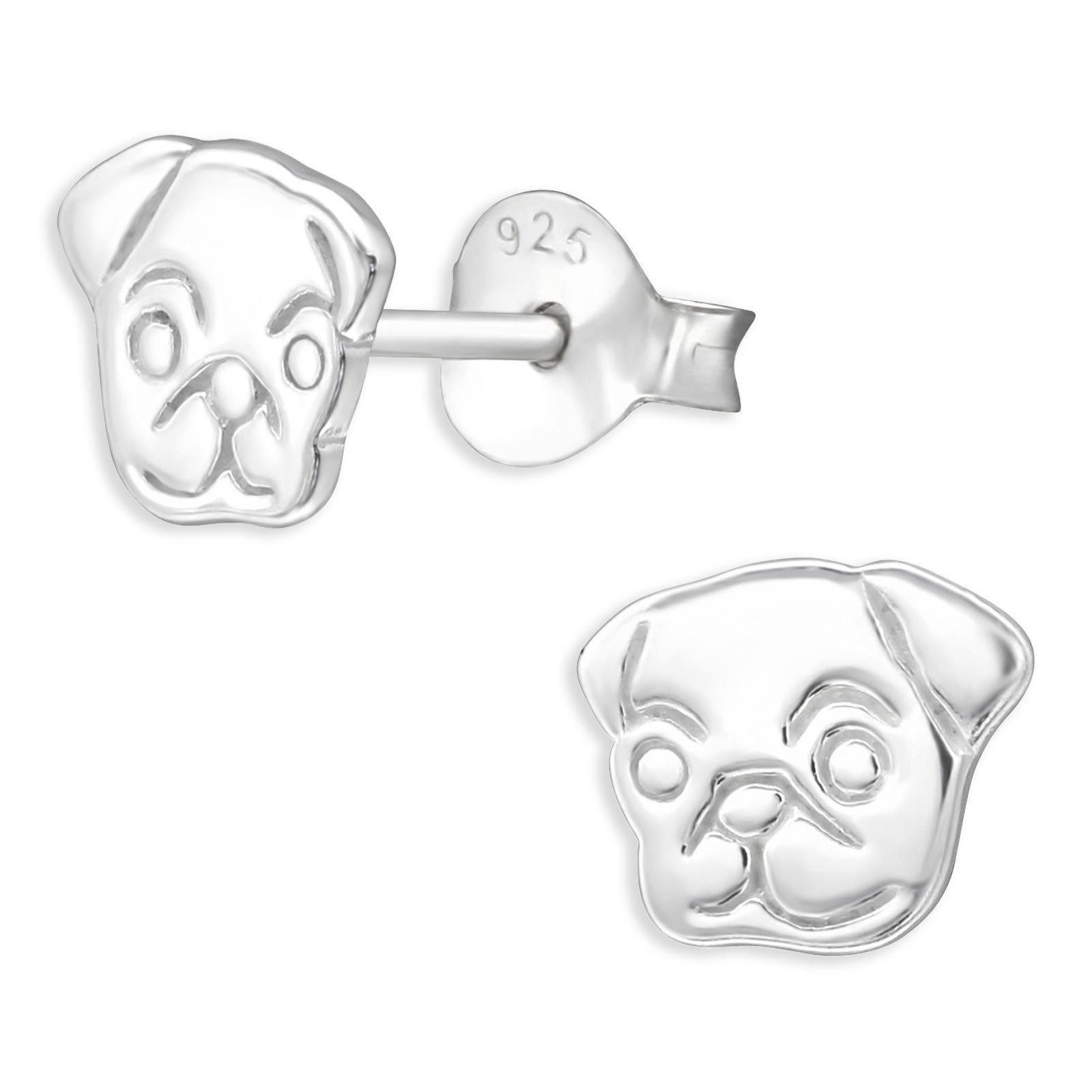 Ohrring-Set Hunde Ohrringe aus 925 Silber