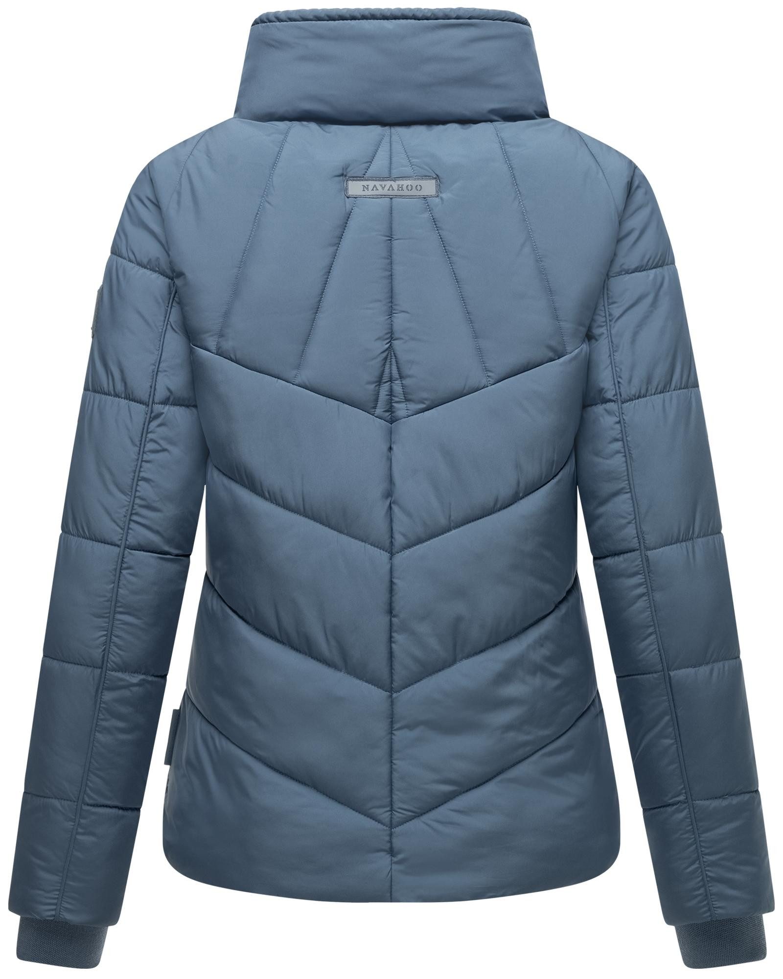 Navahoo Steppjacke Liebesfee 14 gesteppte Damen Übergangsjacke mit wattiertem Stehkragen