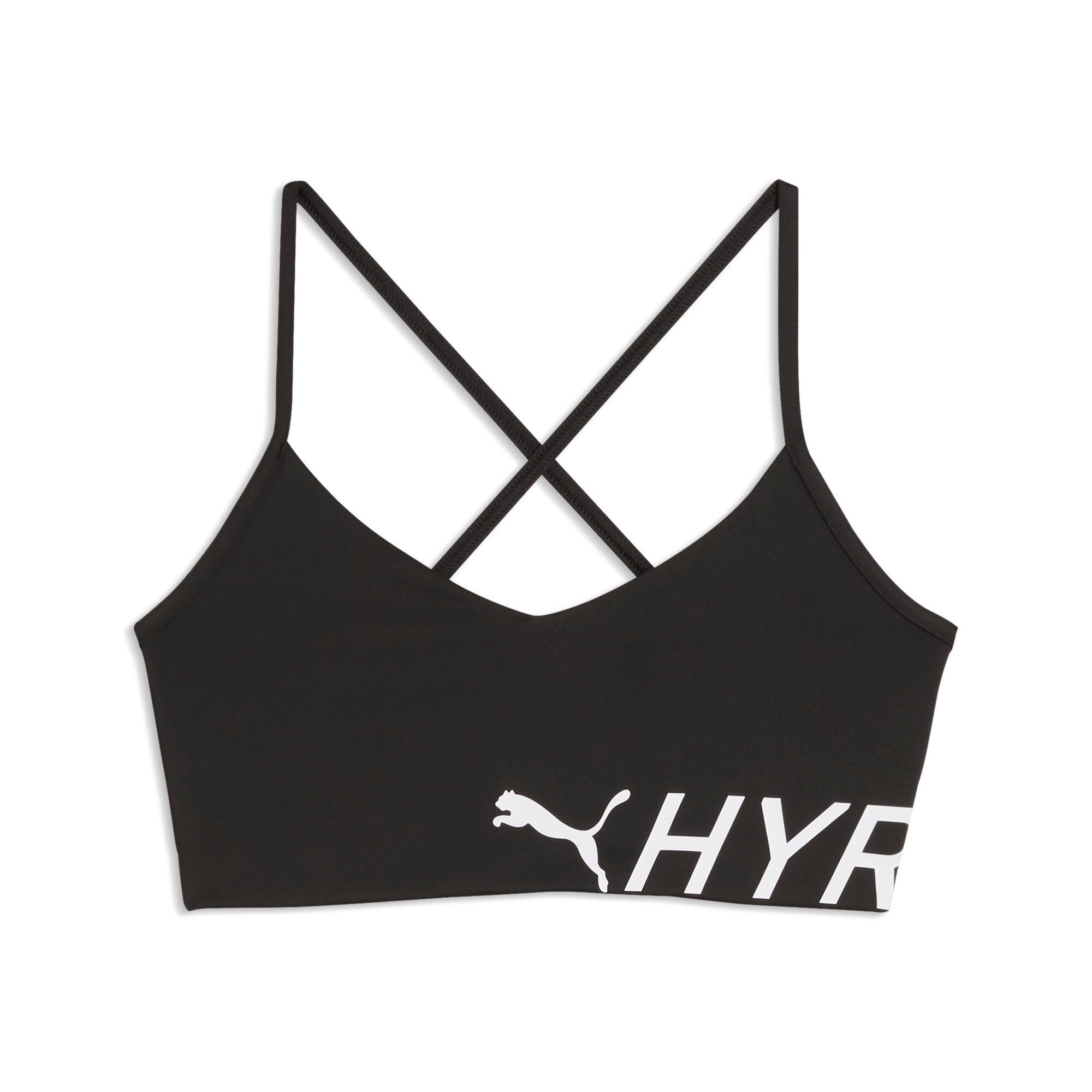 PUMA Sport-BH W X HYROX STRAPPY PWRMODE BRA schmale Passform, für Fitness-Training, sportlicher Stil