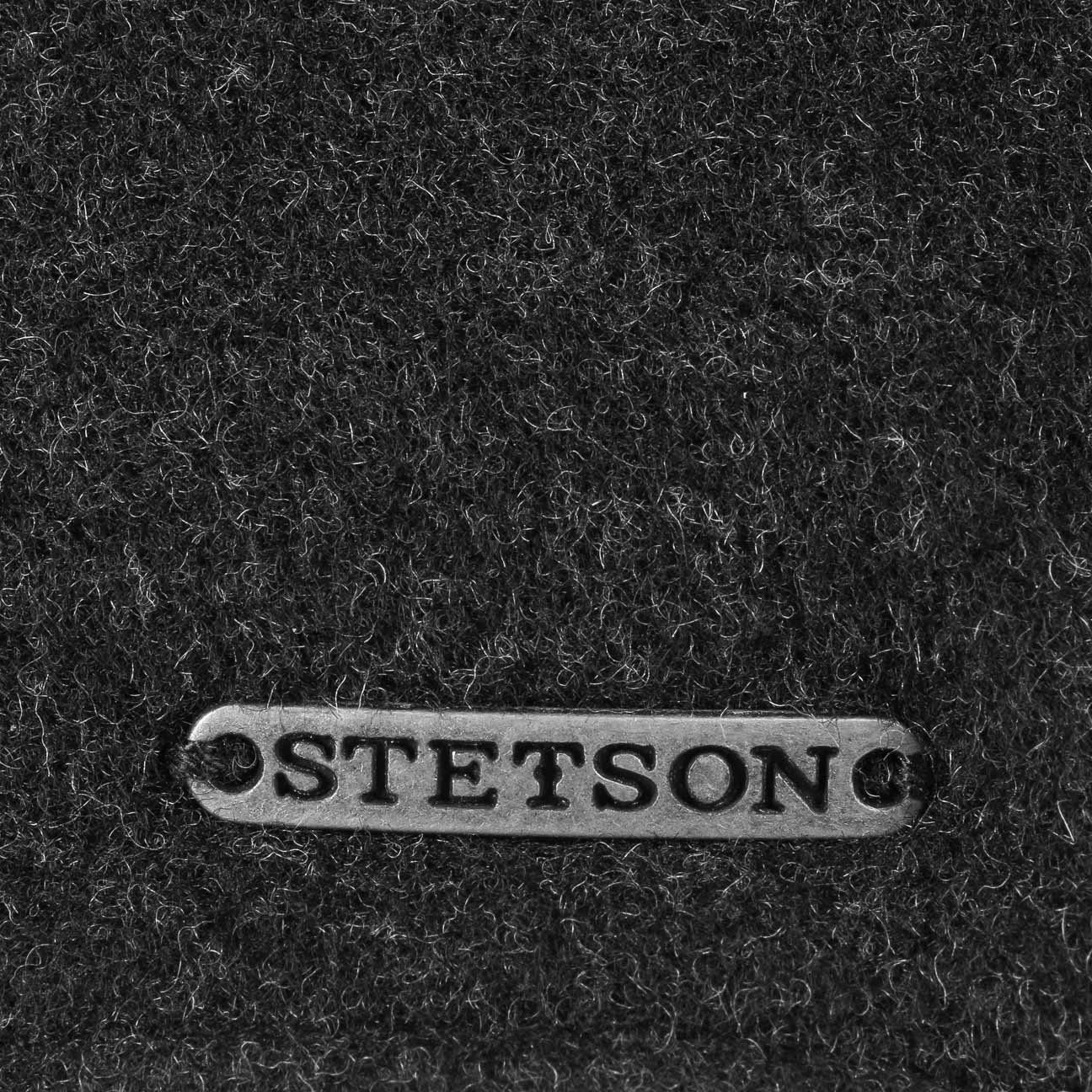 anthrazit Stetson Baseballmütze (1-St) geschlossen Baseball Cap Hinten
