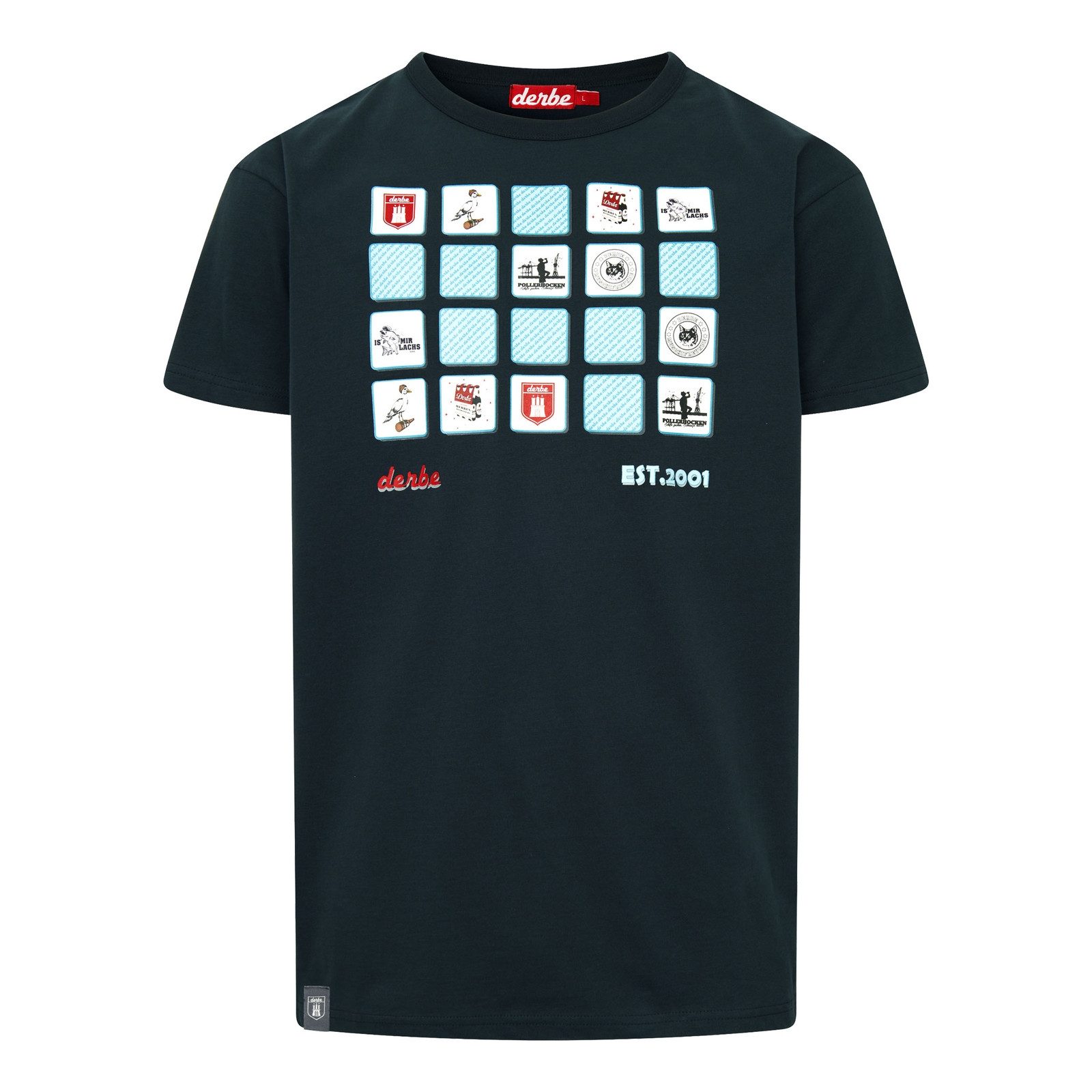 Derbe T-Shirt Erinnerung mit Memory Print günstig online kaufen