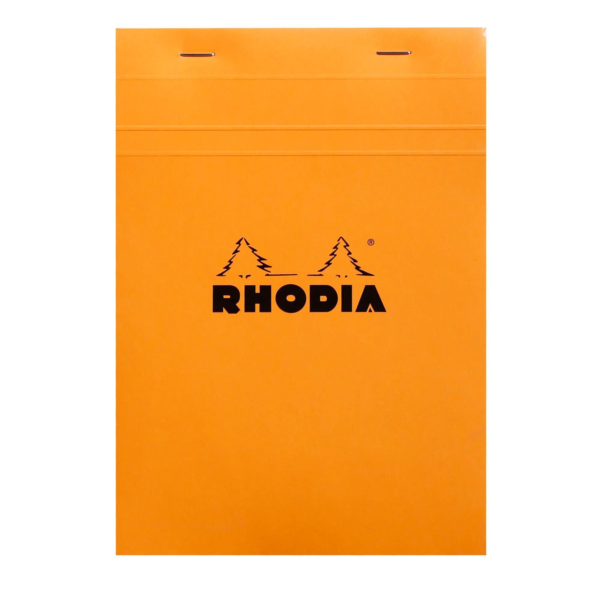 Rhodia Notizheft 10x Gehefter Notizblock No.16 A5 80 Bl kariert 80g Orange 16200C, Rhodia, Blöcke, Hefte und Ноутбуки