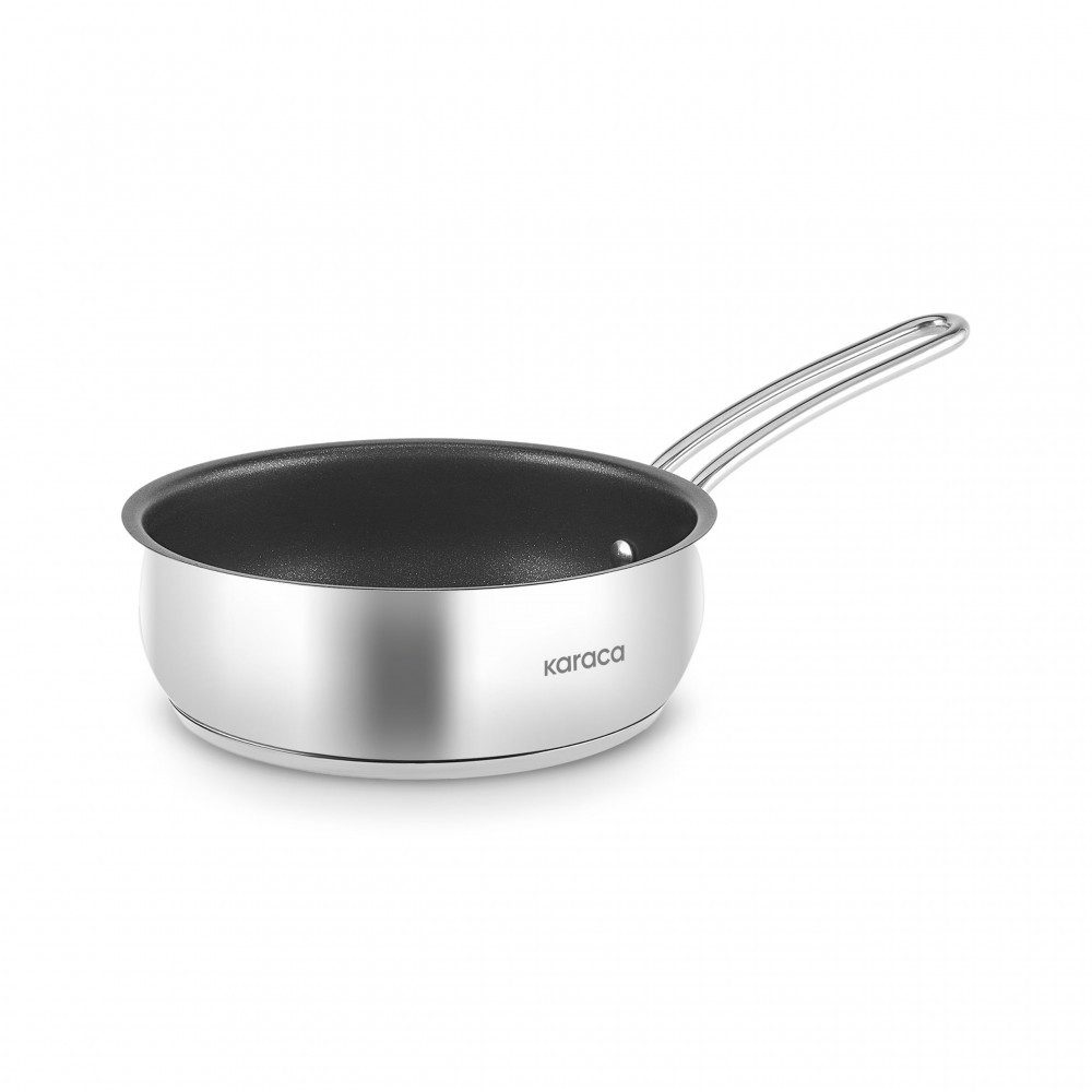 Karaca Bratpfanne Karaca Emirgan Stahlpfanne Pfanne Brattpfanne, 22 cm