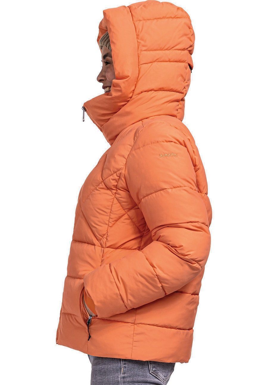 Schöffel Winterjacke Boston Insulated (winddicht, wasserabweisend, sehr leicht) orange