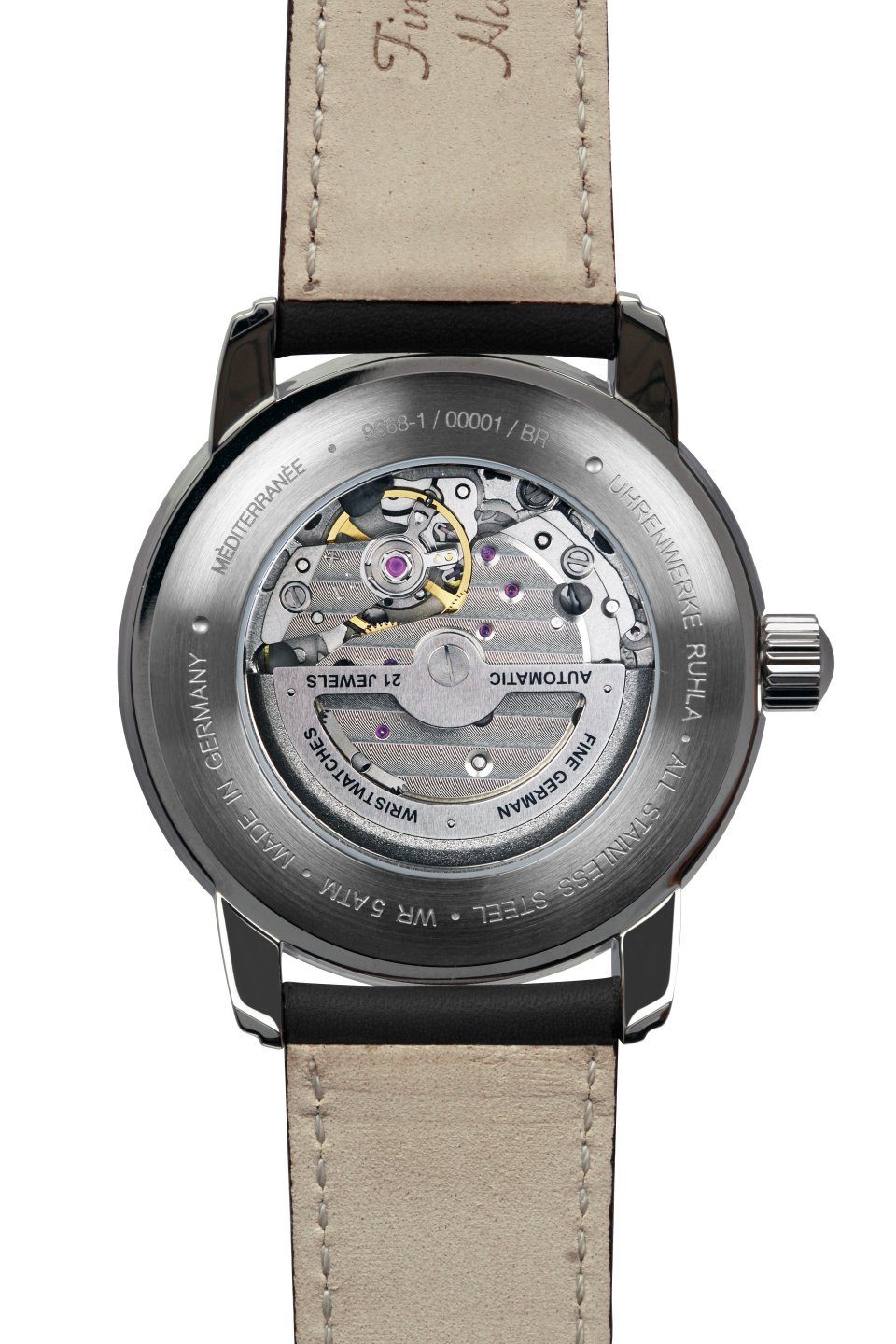 ZEPPELIN Automatikuhr Herrenuhr Automatik mit 24-Stunden-Anzeige und Lederarmband