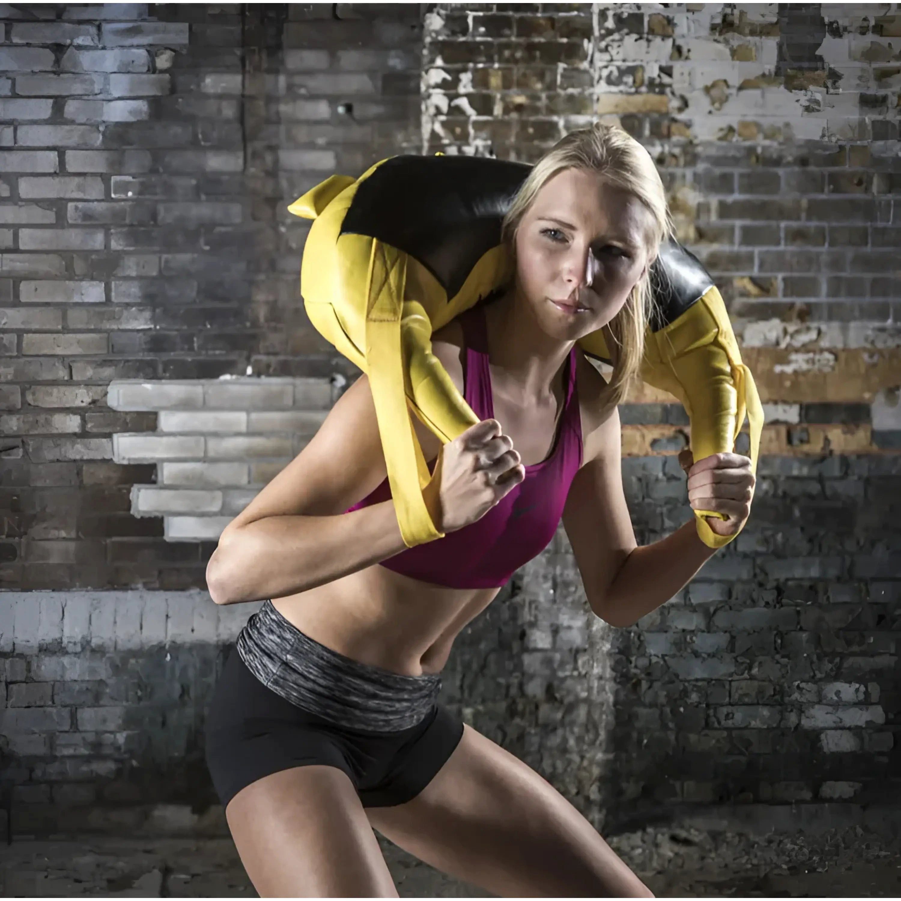 Sport-Knight® Gewichtssack Bulgarian Bag 5-20 KG, Power Bag, hochwertig, mit rutschfesten Griffen, (Füllung aus Sand und Wolle)