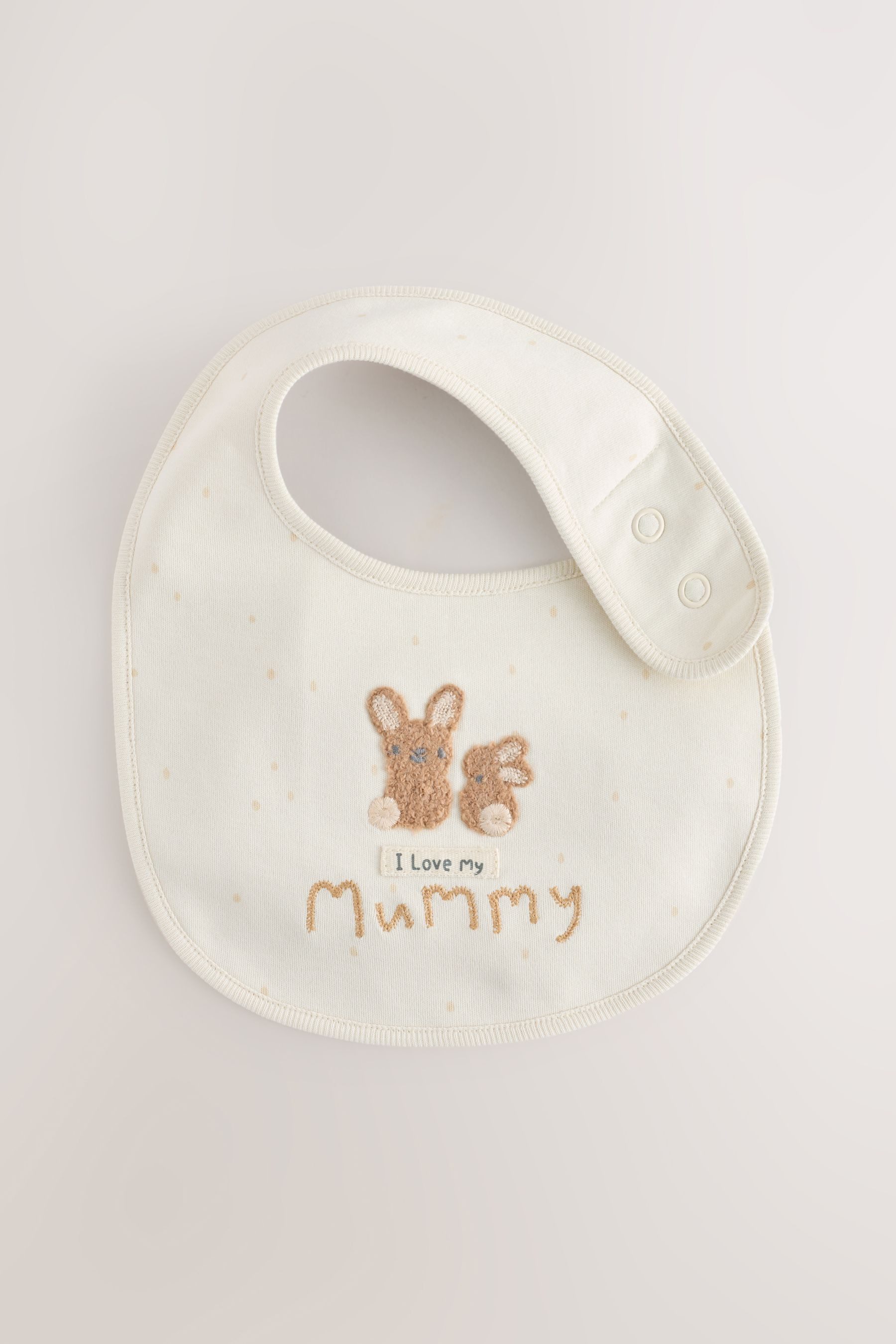 Next Lätzchen 2er-Pack Baby-Lätzchen, Mummy and Daddy, (2-St)
