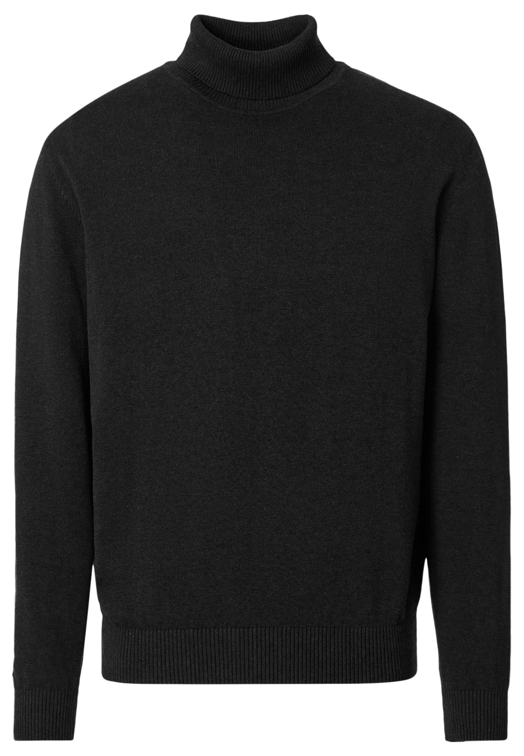 Redmond Rollkragenshirt Basic (1-tlg) Rollkragenshirt - Baumwolle - Atmungsaktiv - Natürliches Material