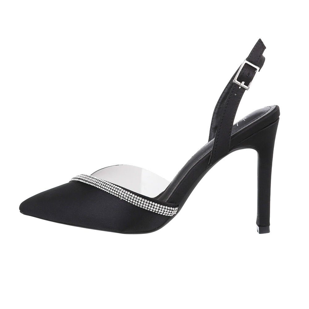 Ital-Design Damen Abendschuhe Elegant High-Heel-Pumps Pfennig-/Stilettoabsa günstig online kaufen