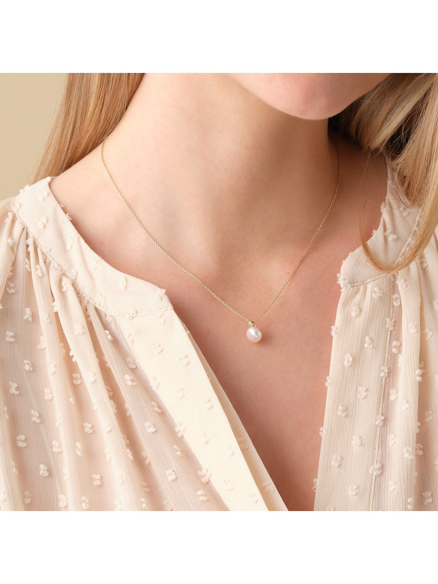 CHRIST Goldkette CHRIST Damen-Kette 375e...