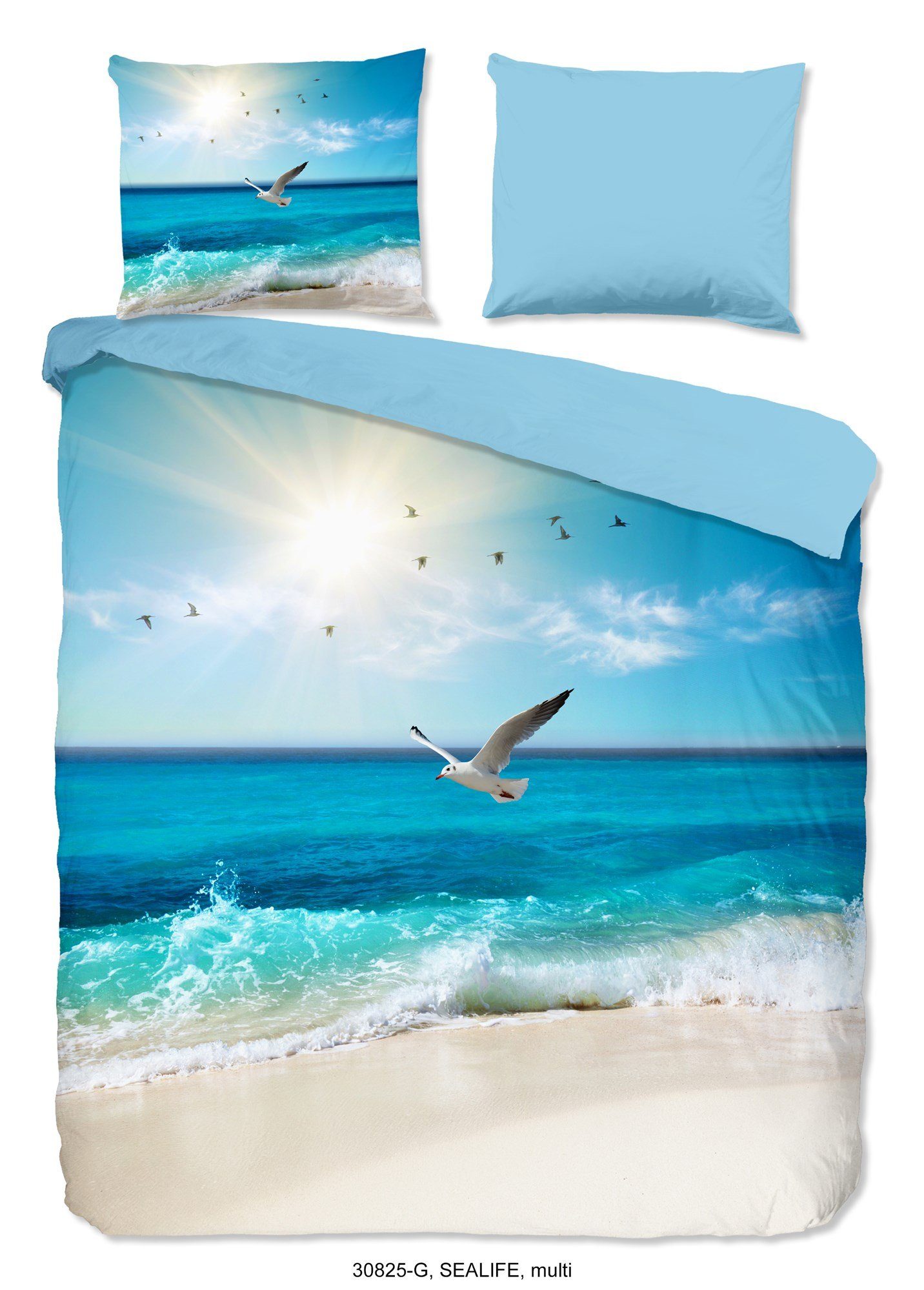 good morning Bettwäsche Sealife Bettwäsche-Set Bettbezug günstig online kaufen