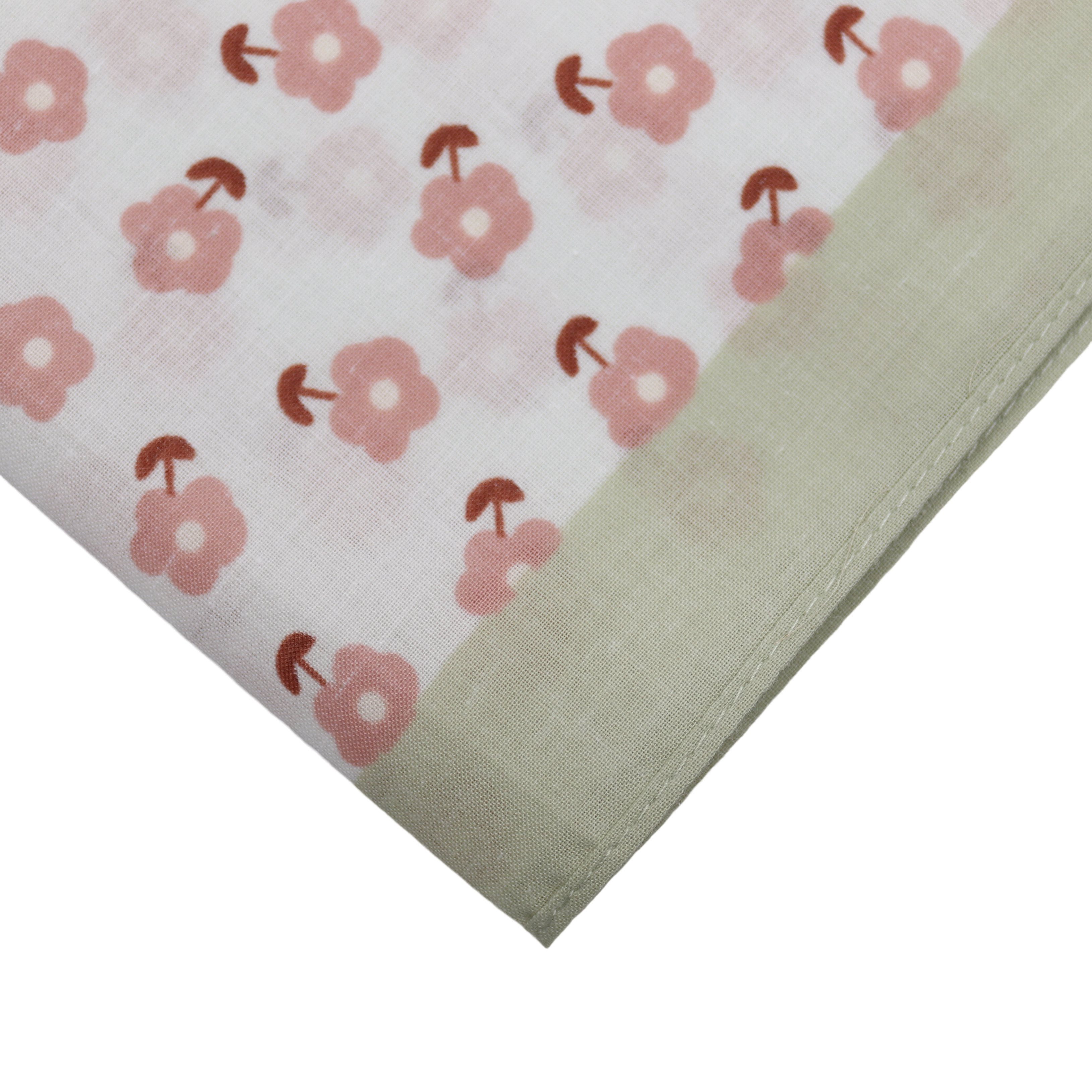MIRROSI Nickituch Dreicktuch ca. 65 × 65 cm, feine Gewebe aus 100% Baumwolle, Damen Halstuch ideal für Frühling, Sommer oder Herbst