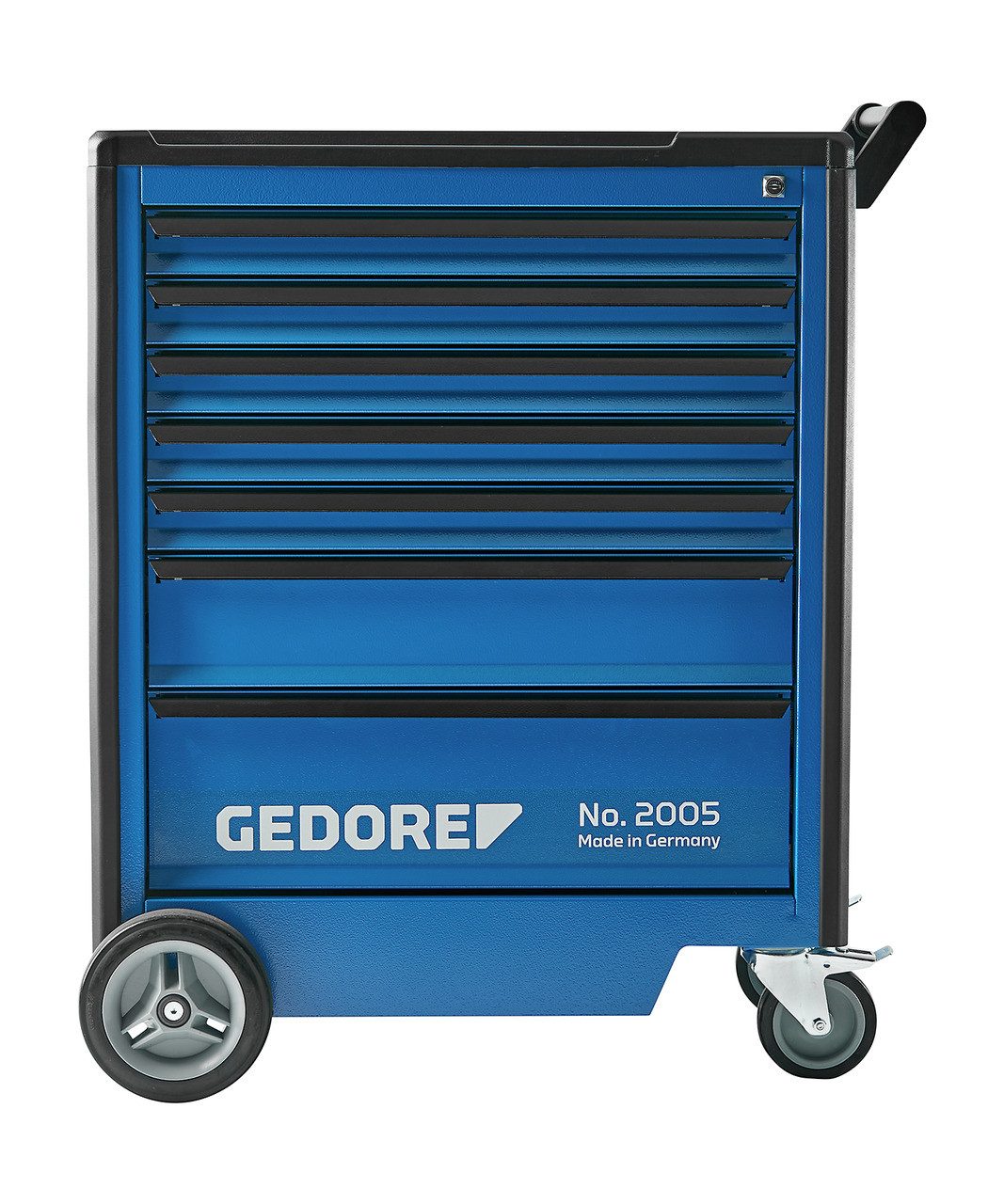 Gedore Werkzeugkoffer 2005-TS-147 Werkzeugwagen mit 147-teilig Werkzeugsortiment
