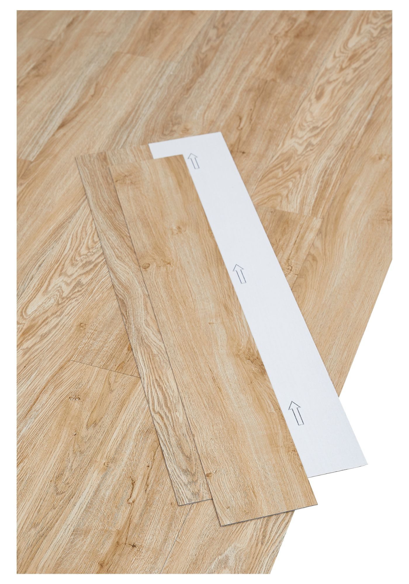 misento Designboden Vinylboden selbstklebend in Holzoptik, 32 St., 32 PVC Planken je ca. 15,2 x 91,4 cm, PVC Bodenbelag 4,46 m², für Fußbodenheizung, Badezimmer, Wohnräume