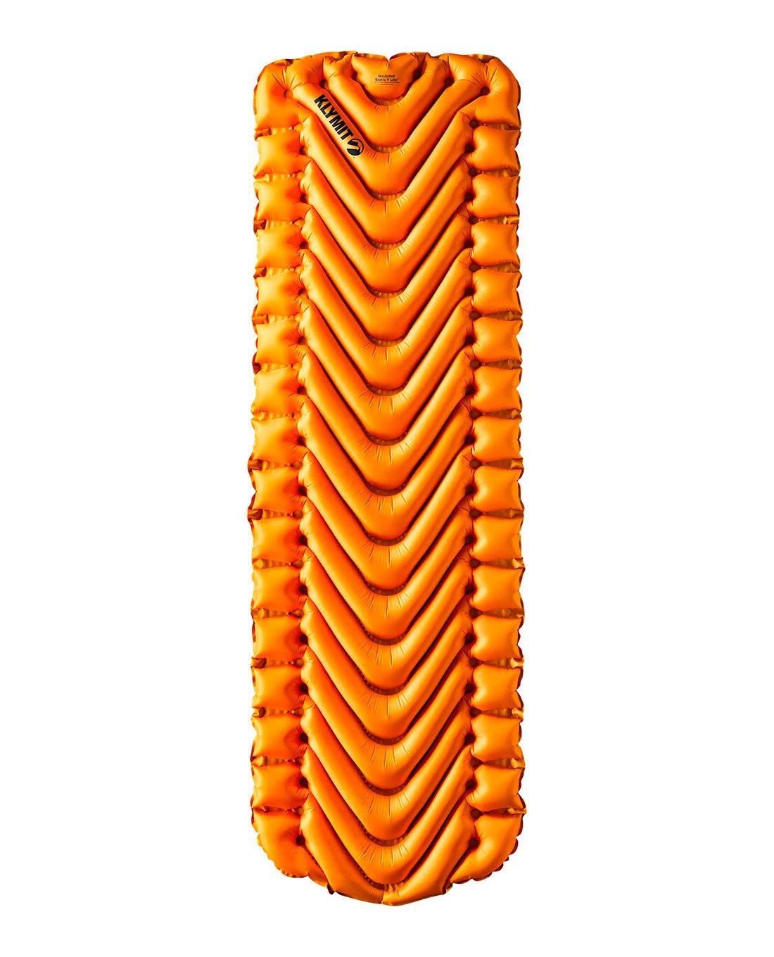 Klymit Isomatte Insulated Static V Lite Sleeping Pad - Mango Orange