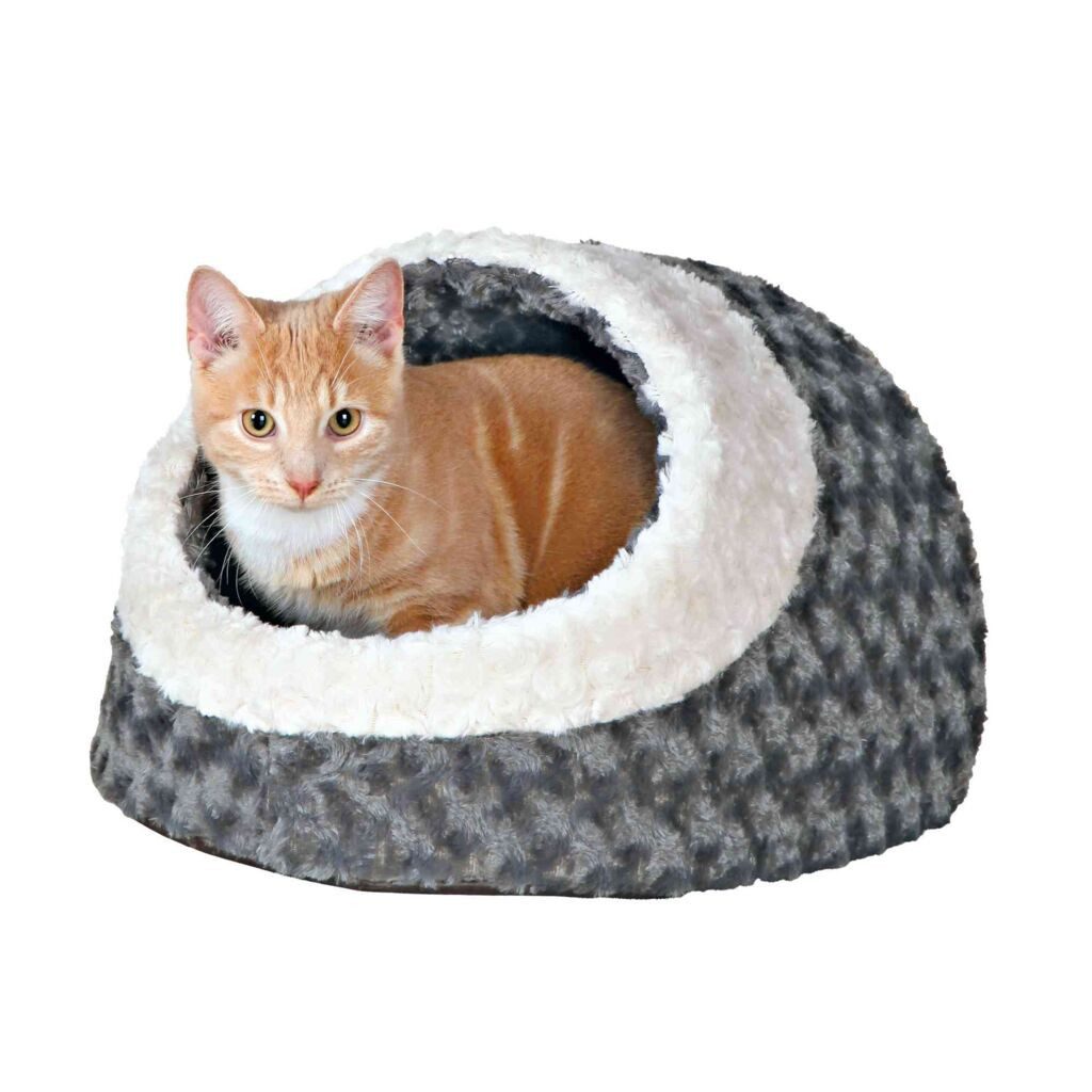TRIXIE Tierhöhle Höhle Kaline - grau/creme - 35 × 26 × 41 cm