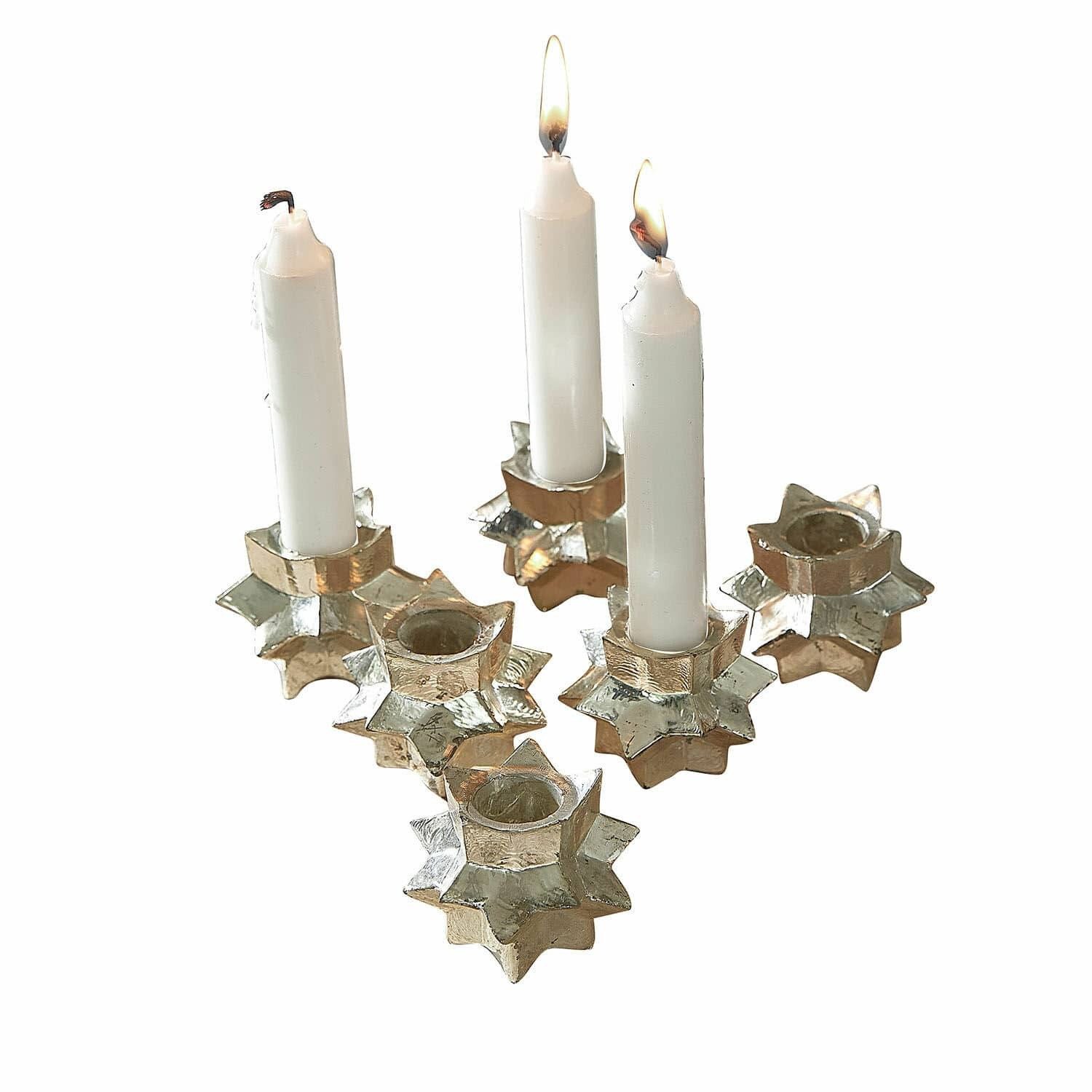 Mirabeau Подсвечник Торшеры 6er Set Veridell antiksilber